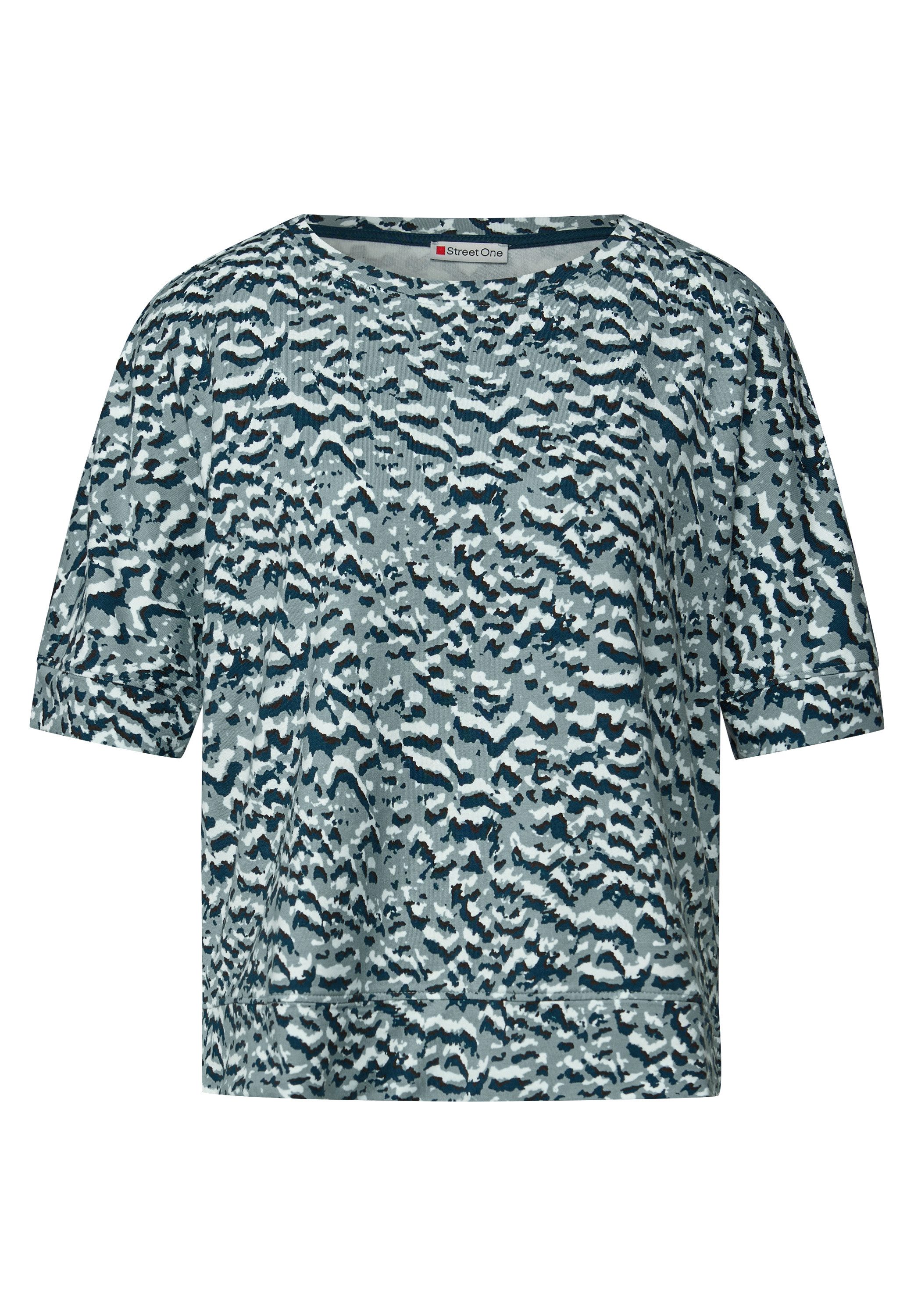 STREET ONE T-shirt met print all-over
