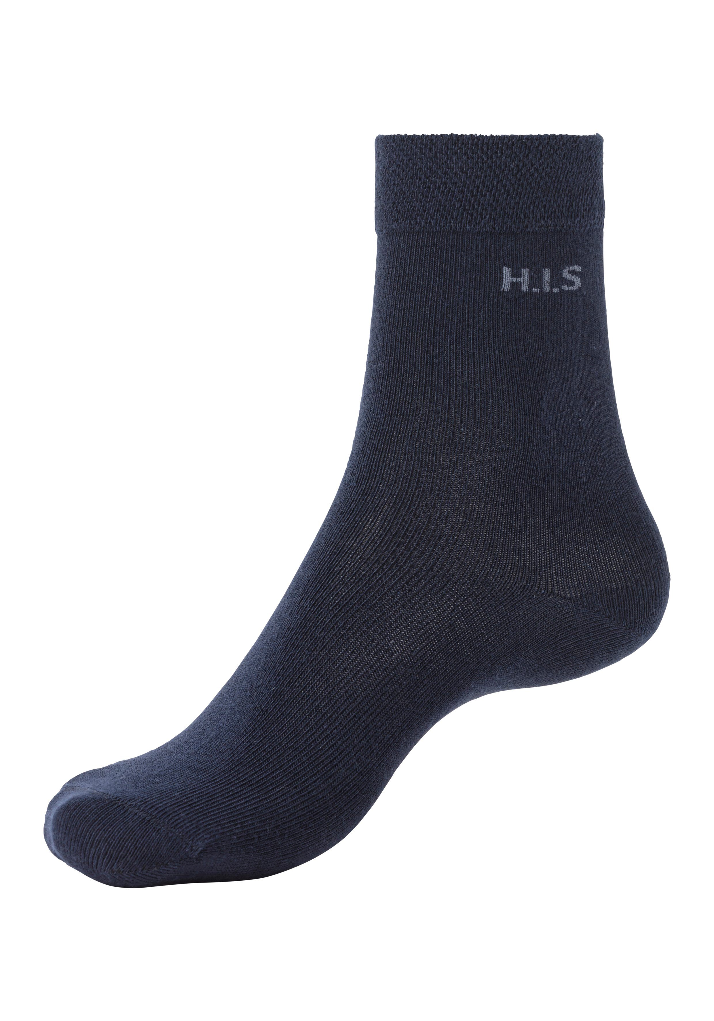 H.I.S Sokken zonder snijdende boord (set, 4 paar)