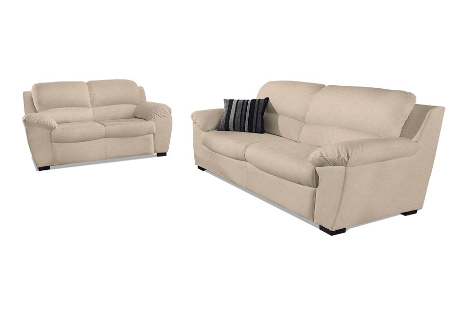 COTTA Zithoek Dani Set: 2-zitsbank en 2,5-zitsbank (set, 2-delig)