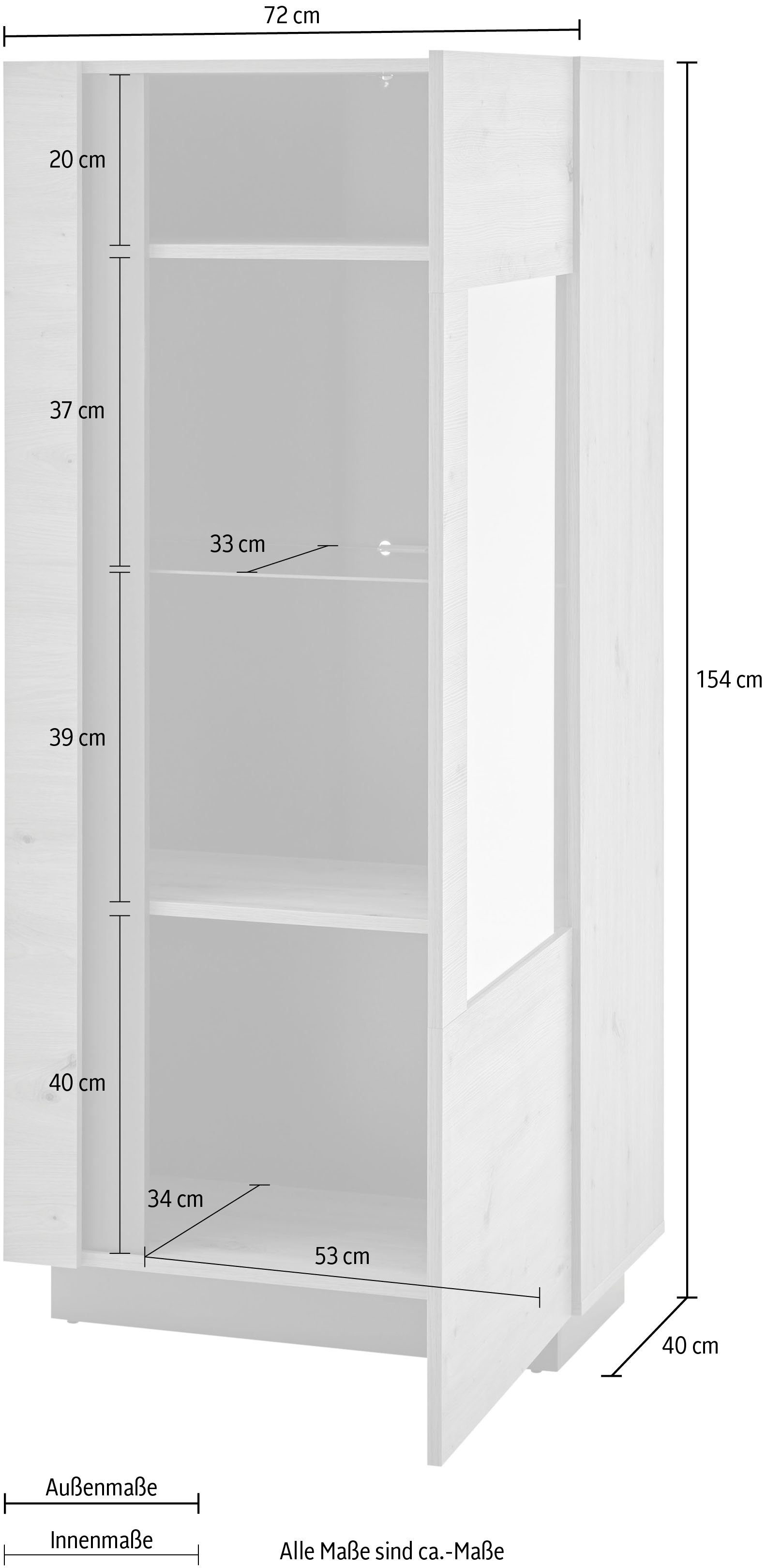 INOSIGN Vitrinekast CLAiR vitrinekast 22