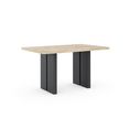 maeusbacher tafel met dichte zijkanten mister 2 frame met rechte wangen zwart