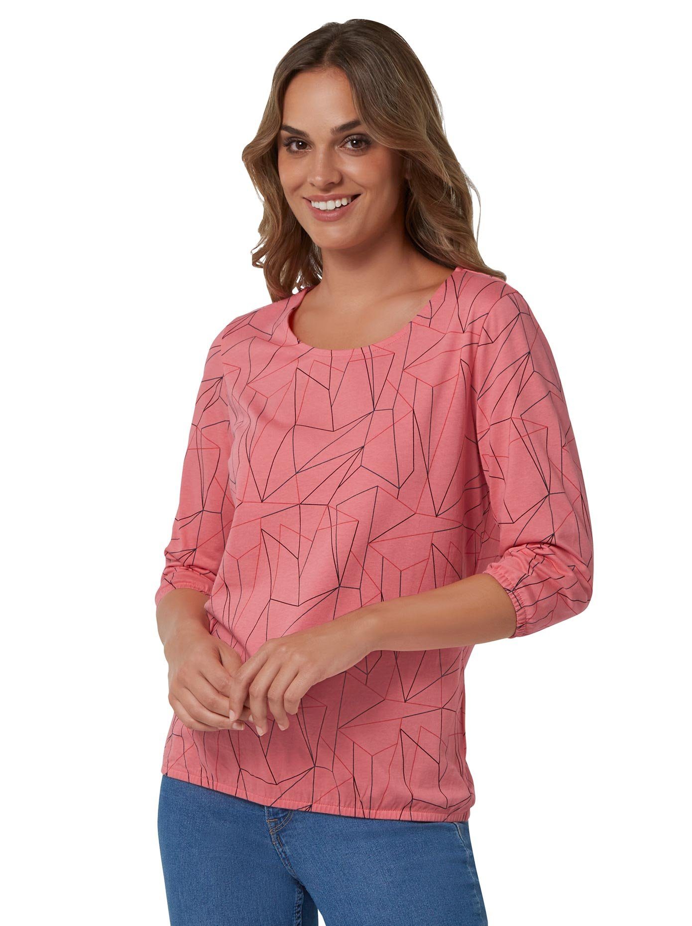 Classic Basics Shirt met 3/4-mouwen Shirt (1-delig) dames shirts maat 48