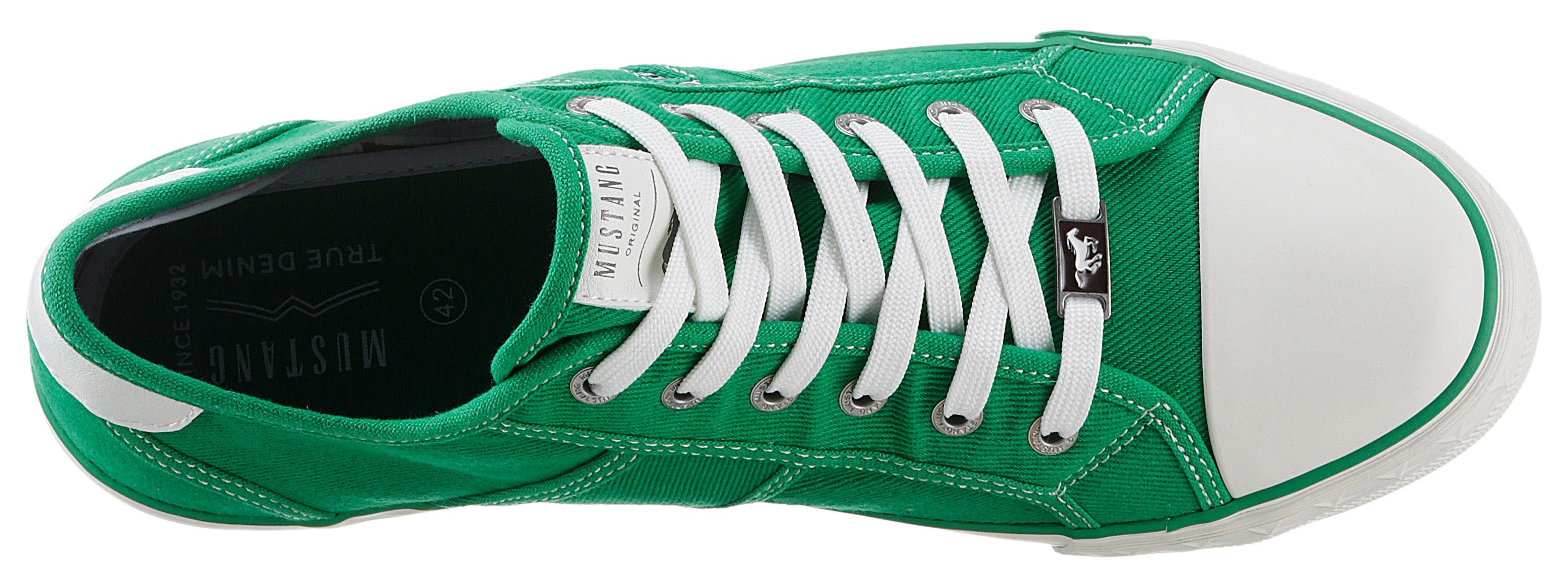 Mustang Shoes Sneakers met mustang merkembleem, vrijetijdsschoen, lage schoen, veterschoen
