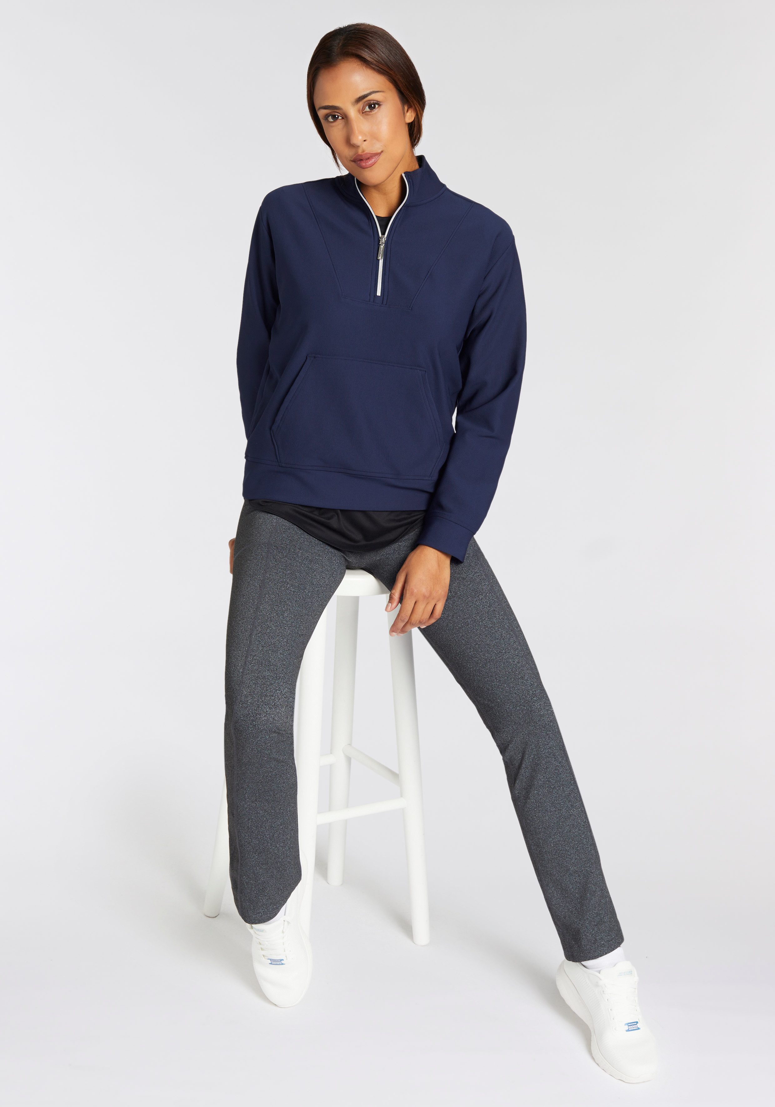 Skechers Coltrui GOLUXE RIB 1/4 ZIP