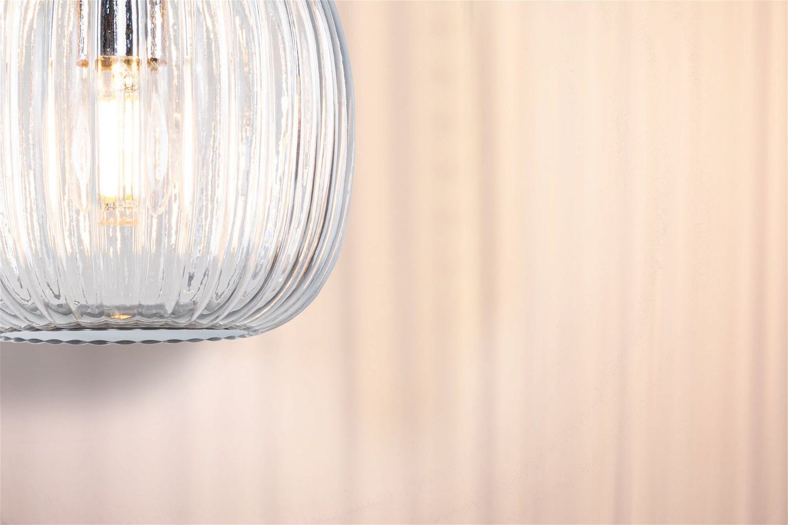 Paulmann Hanglamp Ruya E14 max. 20W Glas, Chroom (1 stuk)