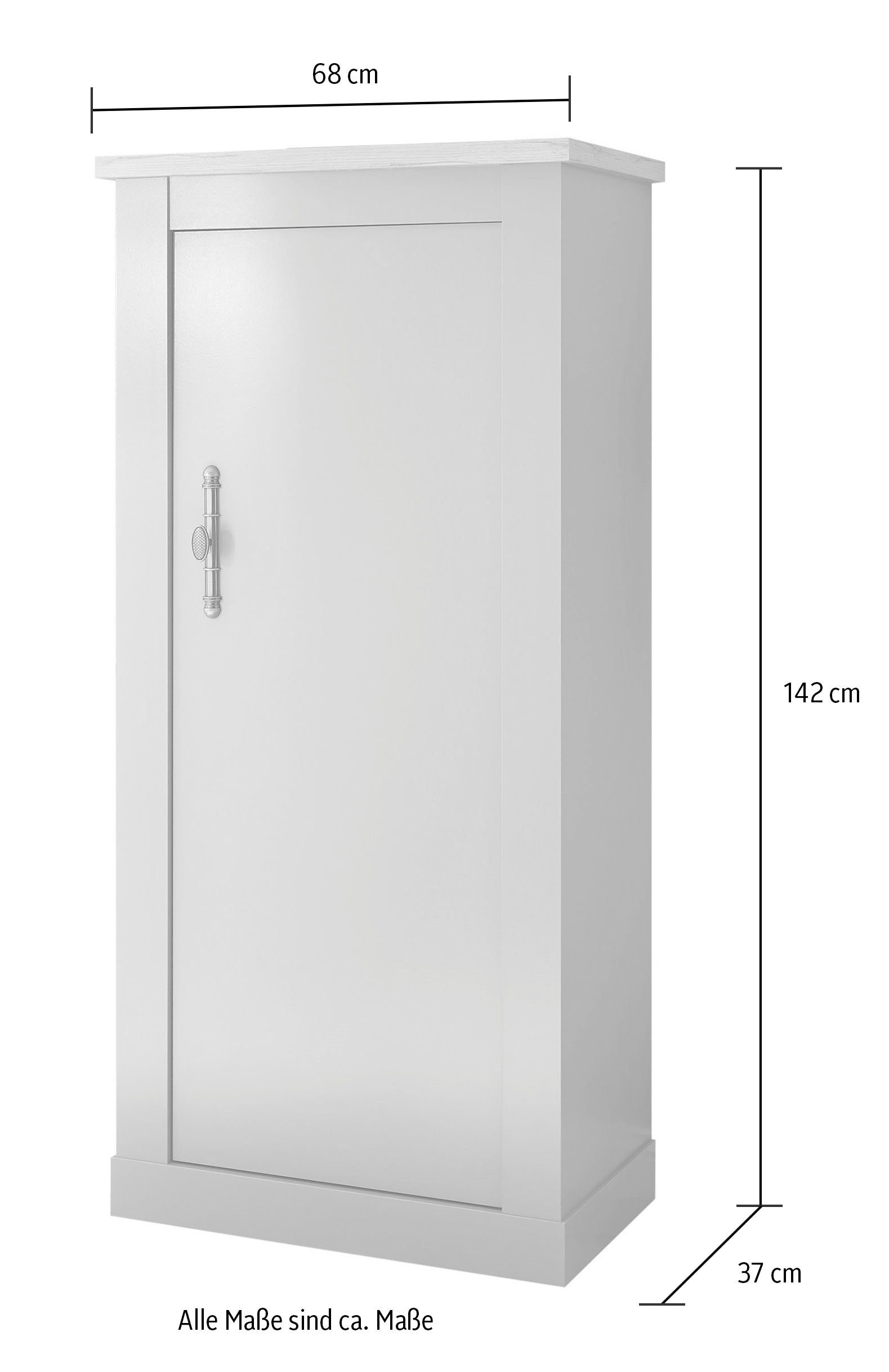 Home affaire Multifunctionele kast CHAMBORD Breedte ca. 68 cm