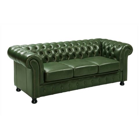 woonkamer leren bankstel groen heine meubelen 3