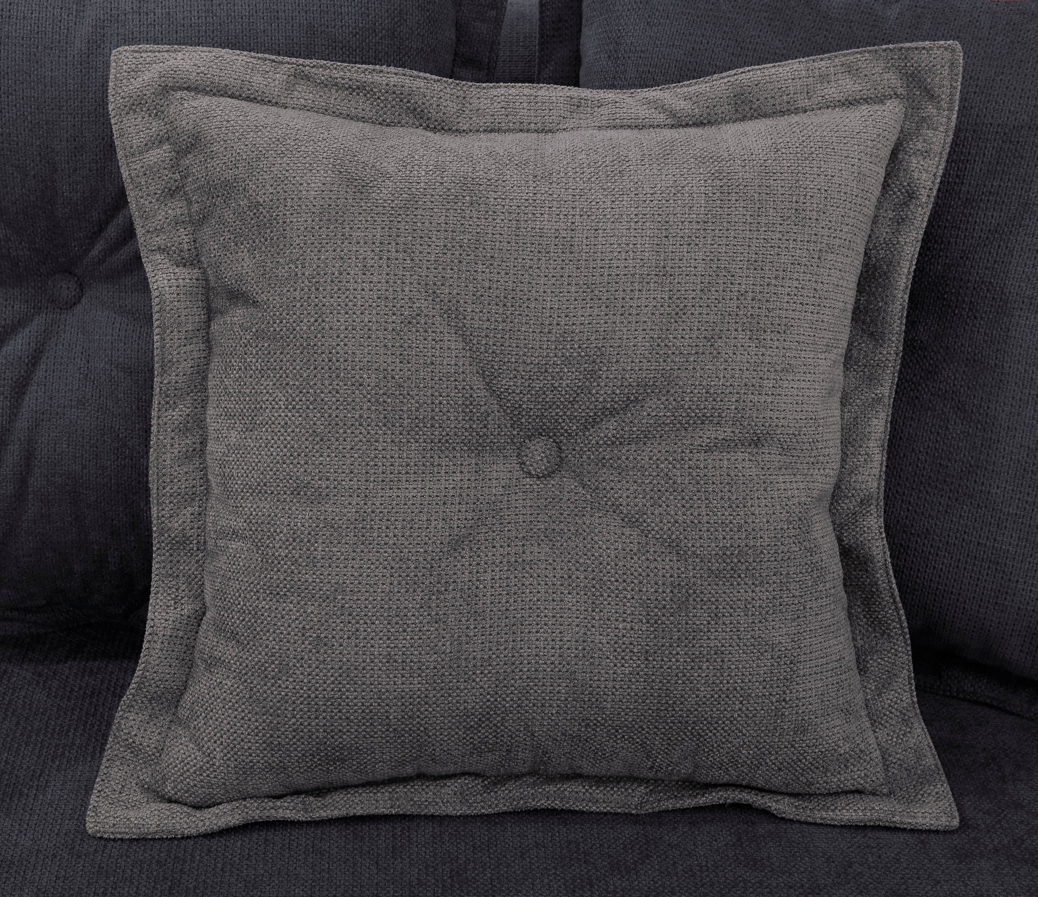 Home affaire 2,5-zitsbank Baggio modern en romantisch design, comfortabel