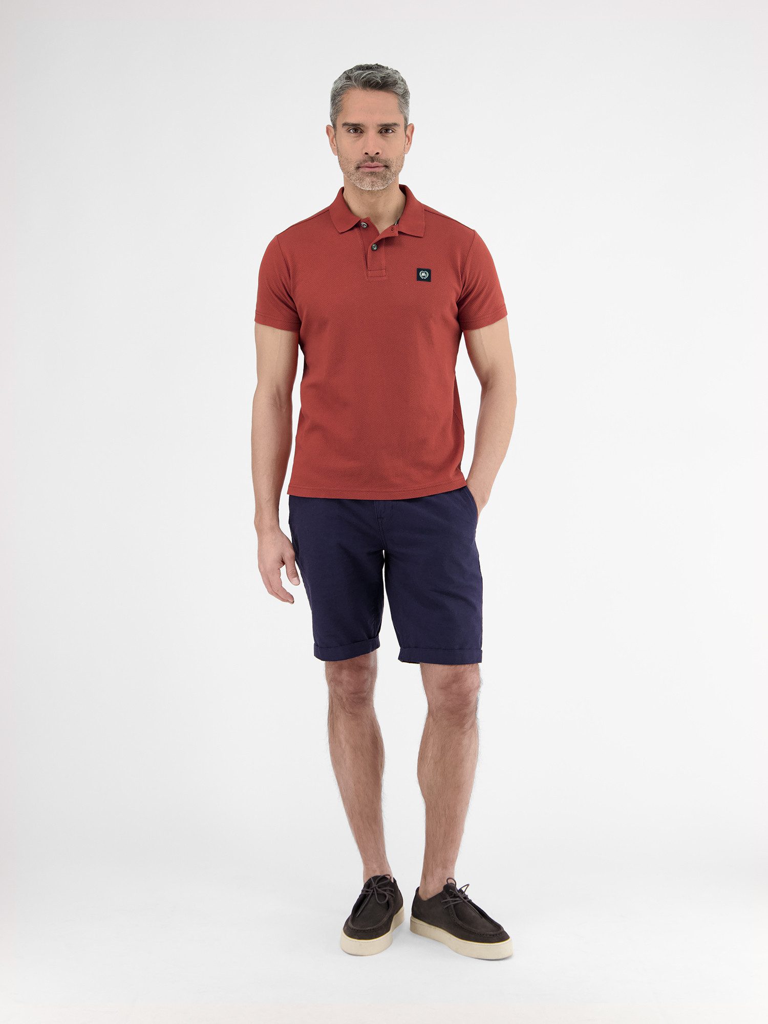 Lerros Poloshirt LERROS Poloshirt in zachte wafelpiqué kwaliteit