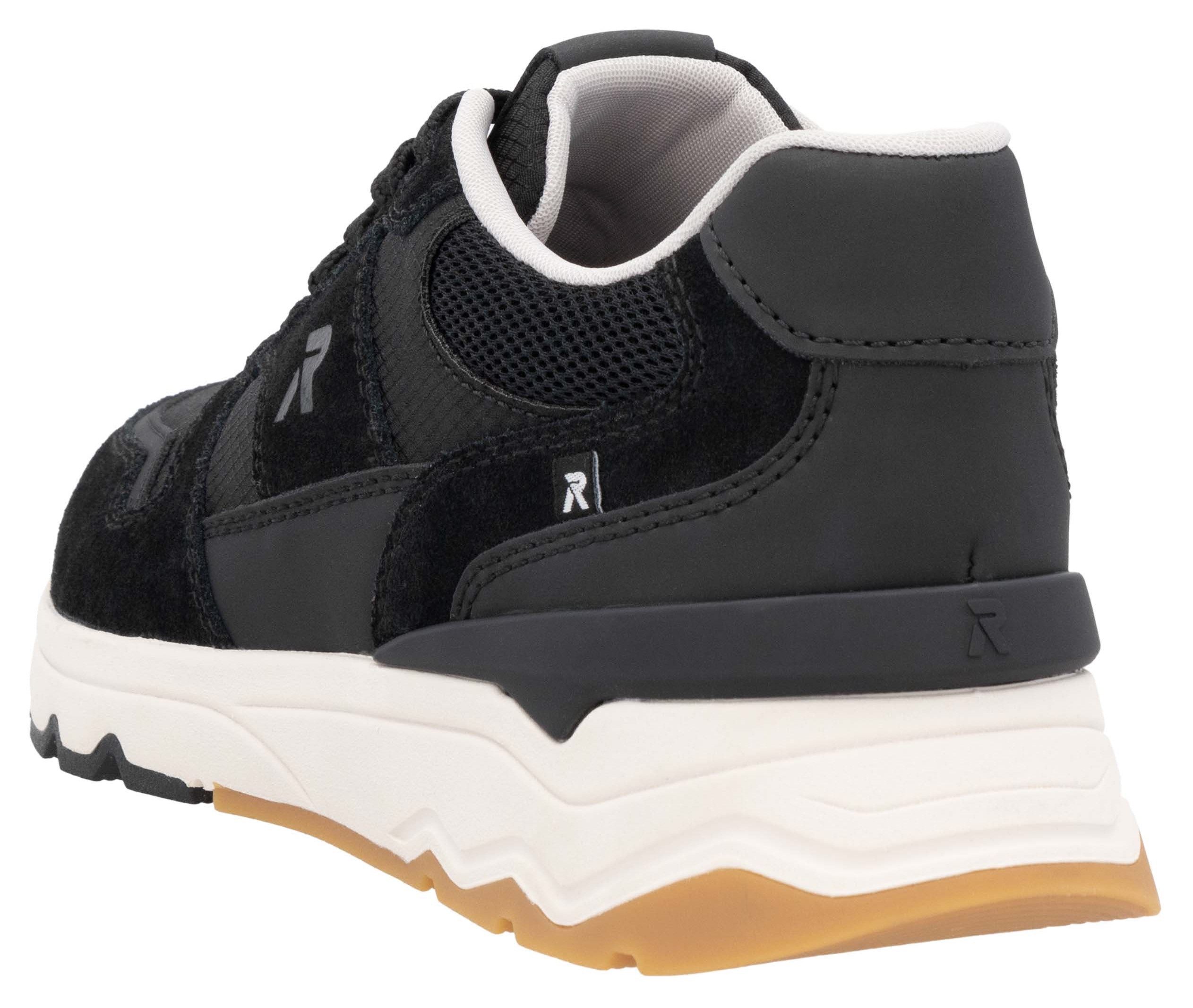 RIEKER Sport Sneakers , veterschoenen, lage schoen, vrijetijdsschoen met zachte binnenzool