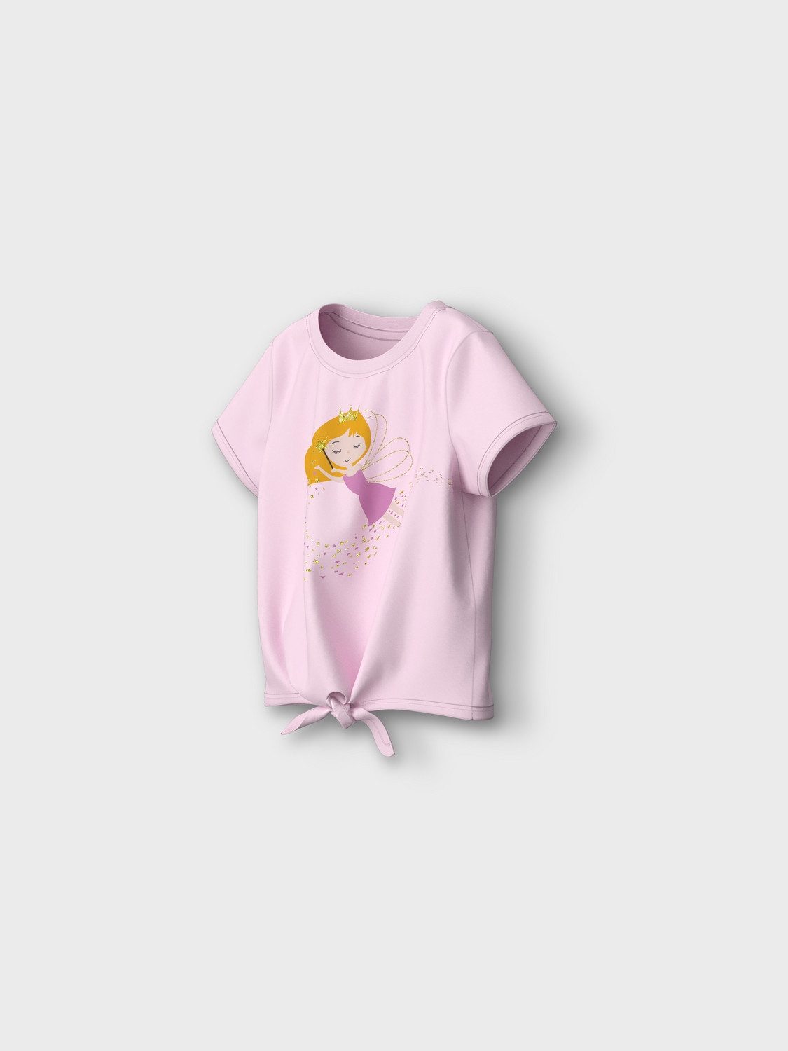 Name It Shirt met korte mouwen NMFKIKATIE SS SHORT TOP PB