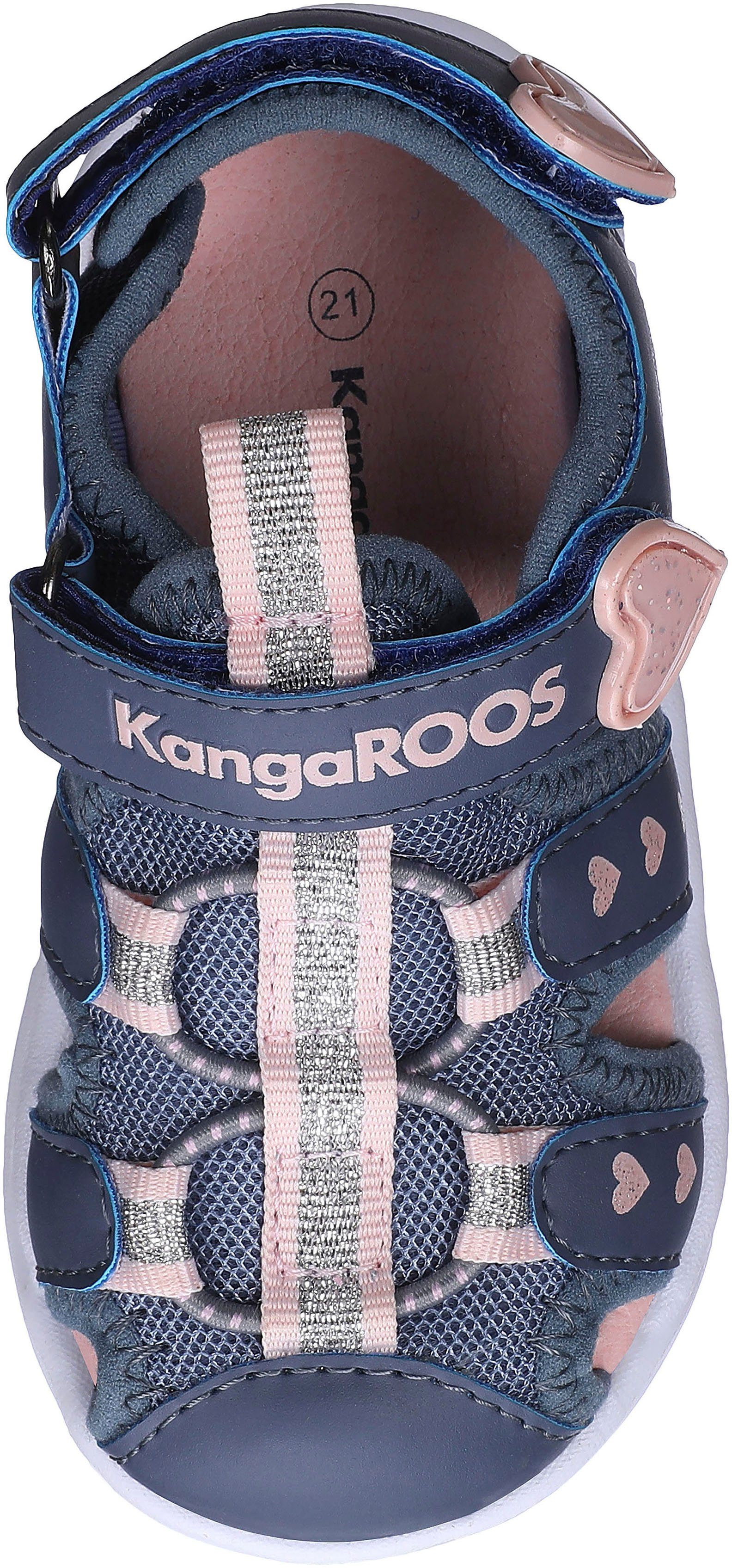 KangaROOS Sandalen K-Mini met klittenbandsluiting