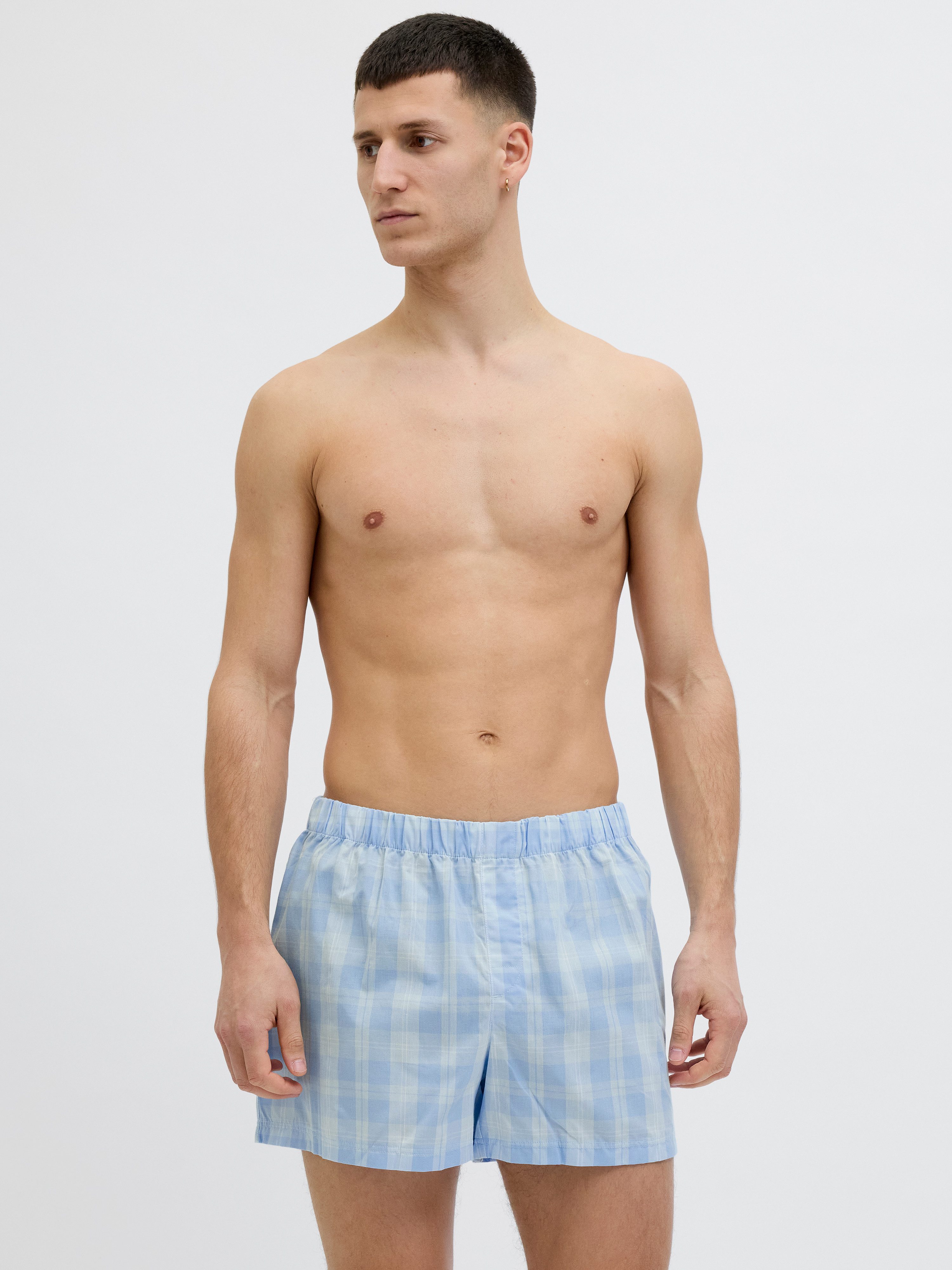 Jack & Jones Boxershort JACMILANO WOVEN BOXERS 5 PACK NOOS (set, 5 stuks)