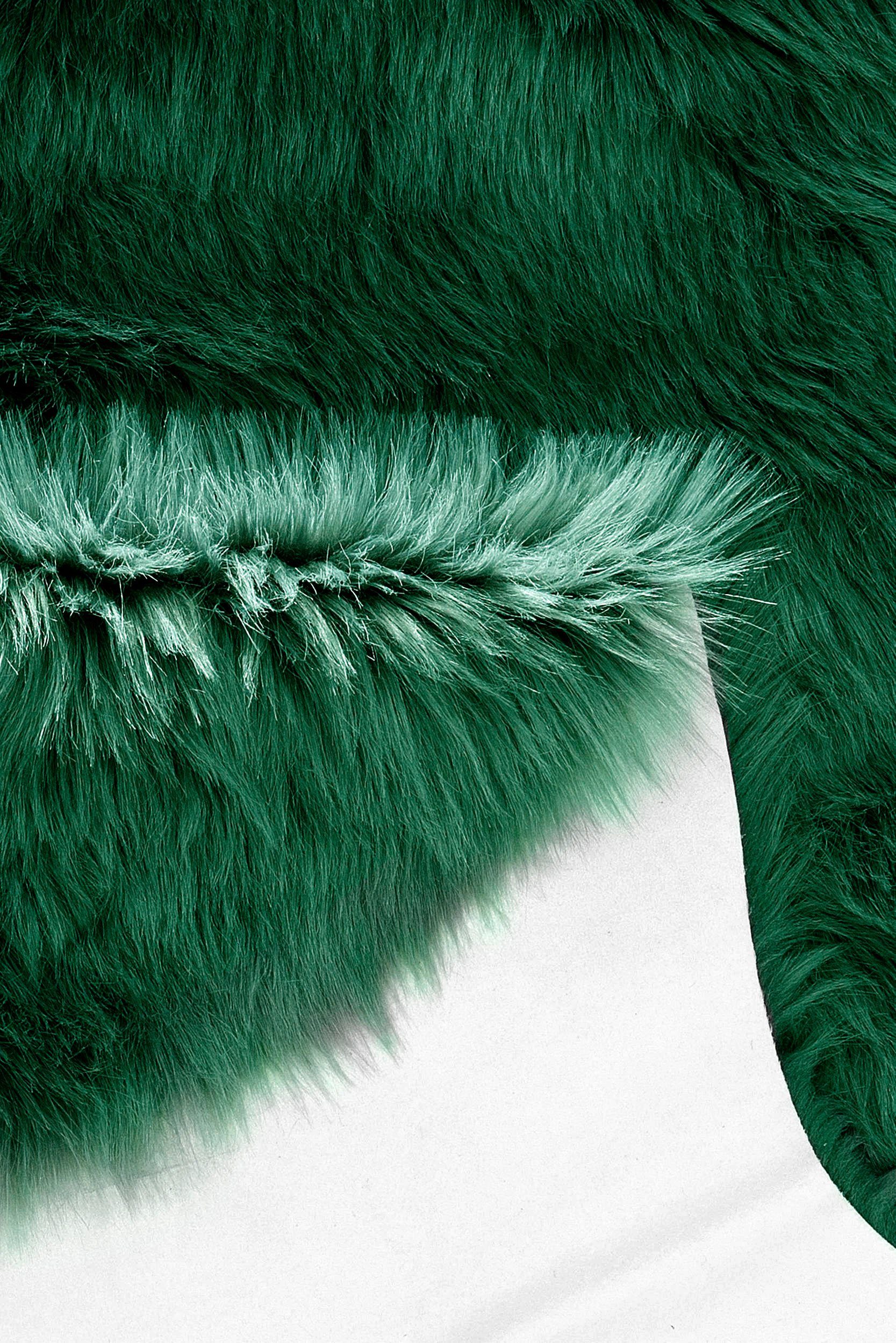 my home Hoogpolig vloerkleed Valeria schapenvacht tapijt knuffelig Imitatiebont, vachtmodel, zachte vloerkleden, slaapkamer, woonkamer