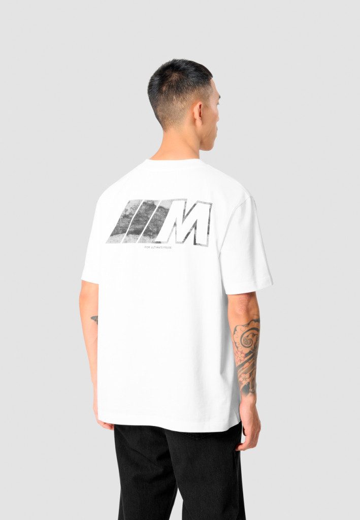 BMW T-shirt met geperst bmw m-logo op de borst