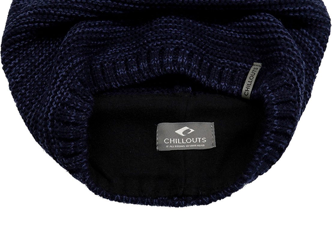 chillouts Beanie Keith Hat Breimuts in oversized look, gemêleerd, gevoerd