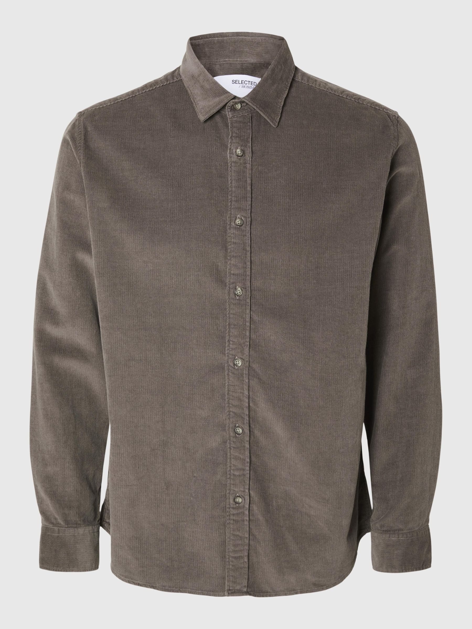 SELECTED HOMME Overhemd met lange mouwen SLHREGOWEN-CORD SHIRT LS NOOS