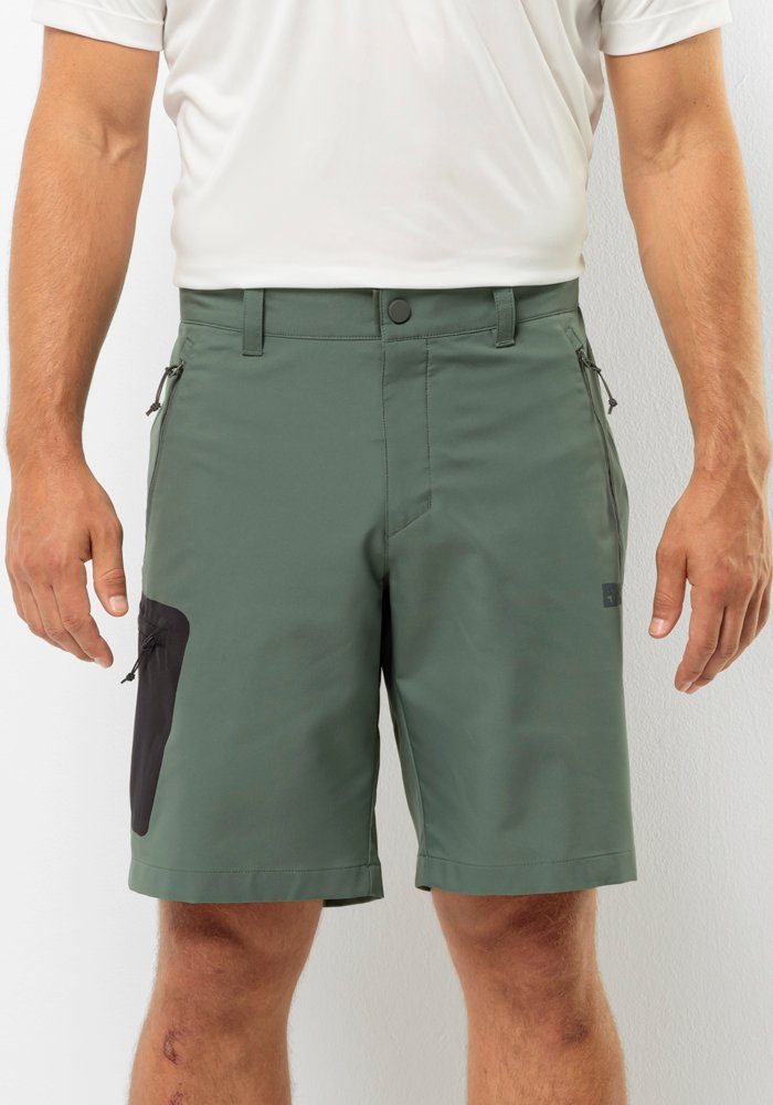 Jack Wolfskin Short ACTIVE TRACK SHORTS M heren broeken maat 46 groen