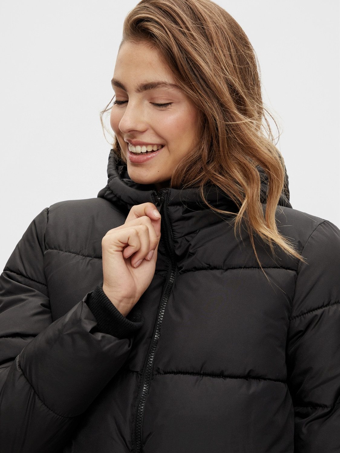 pieces Gewatteerde jas PCBEE NEW LONG PUFFER JACKET NOOS BC