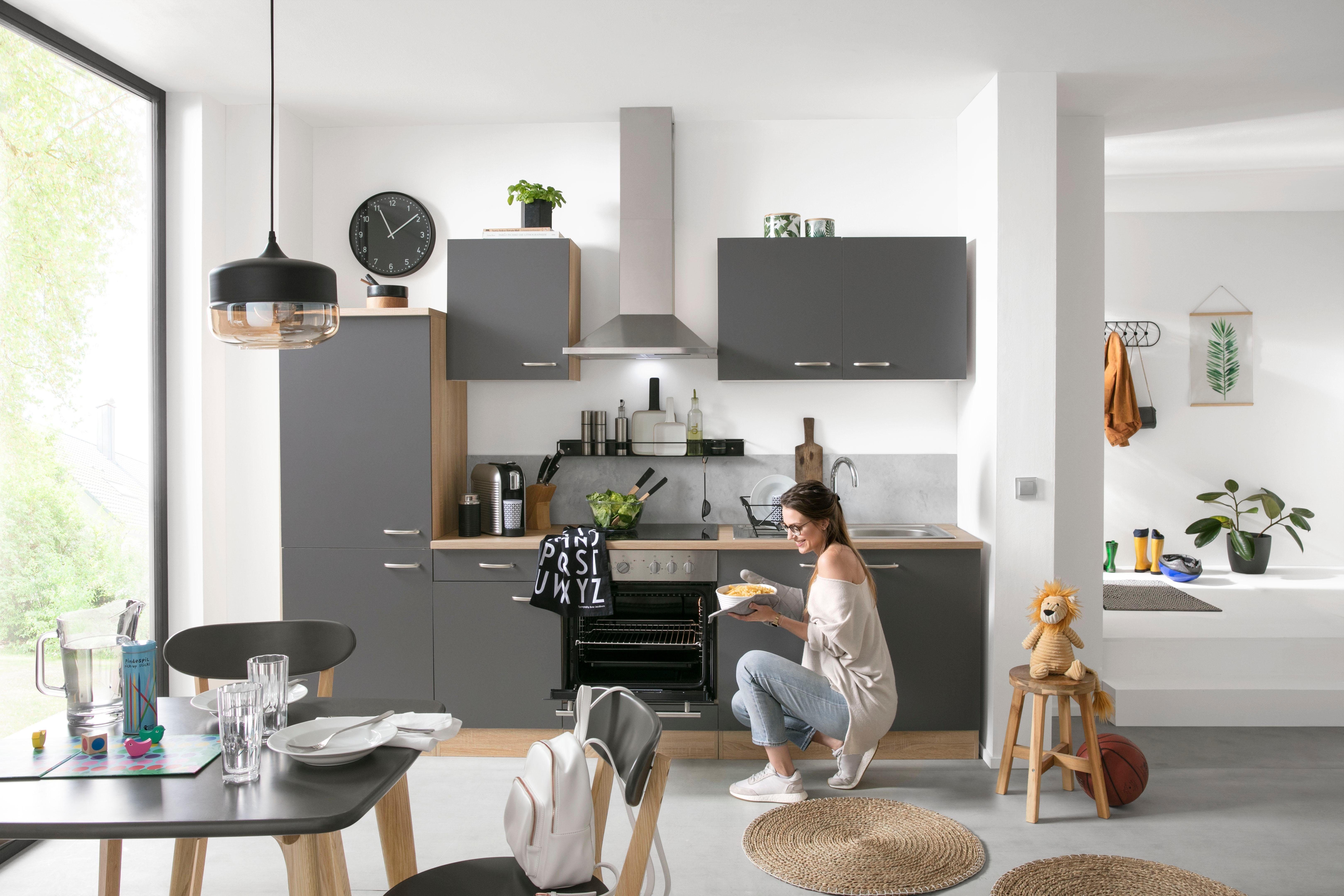 OPTIFIT Keukenblok Parare zonder elektrische apparaten, breedte 270 cm