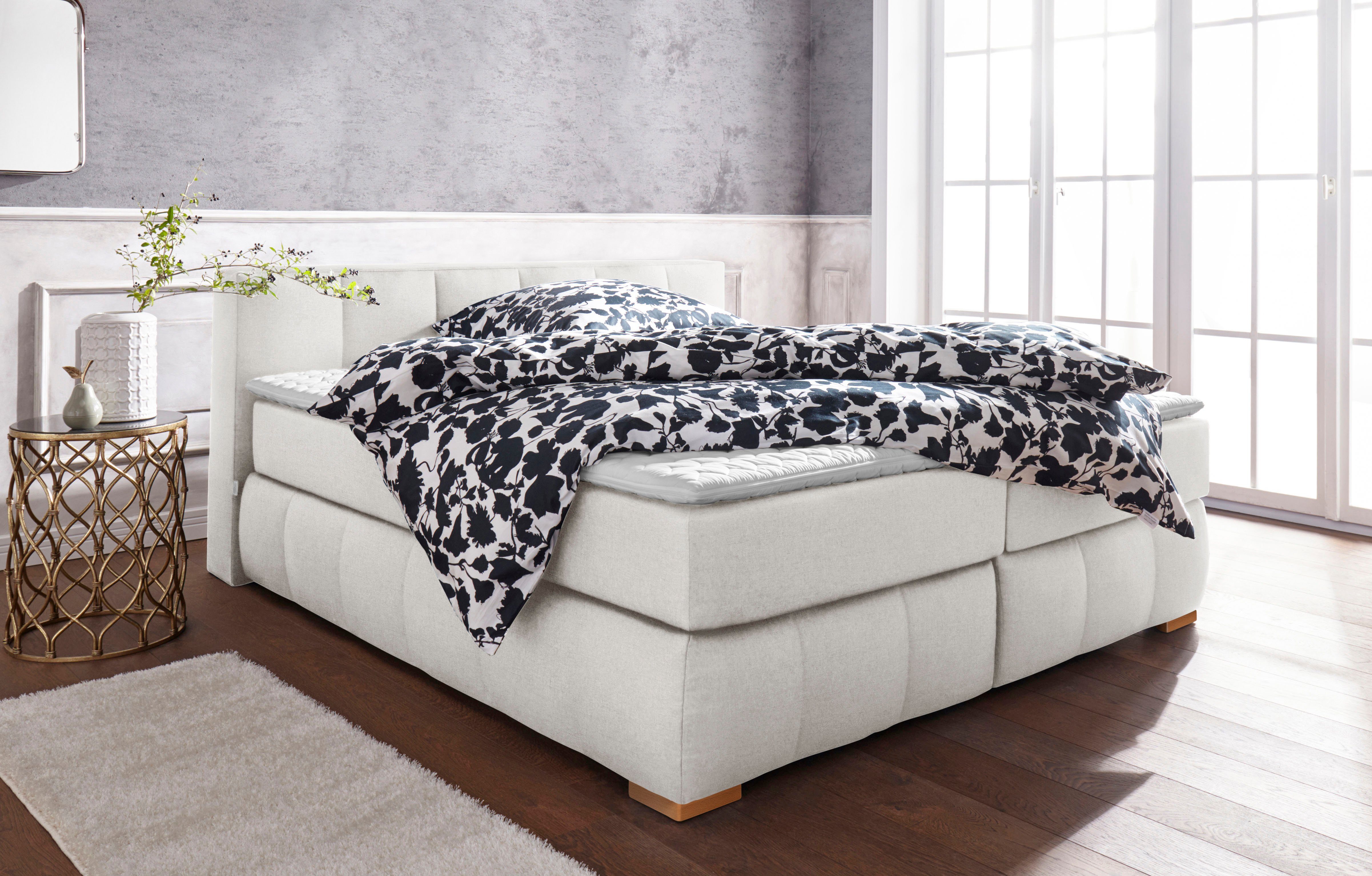 Guido Maria Kretschmer Home&Living Boxspring Chelles incl. koudschuim matrastopper, in 5 breedtes en 3 matrastypes