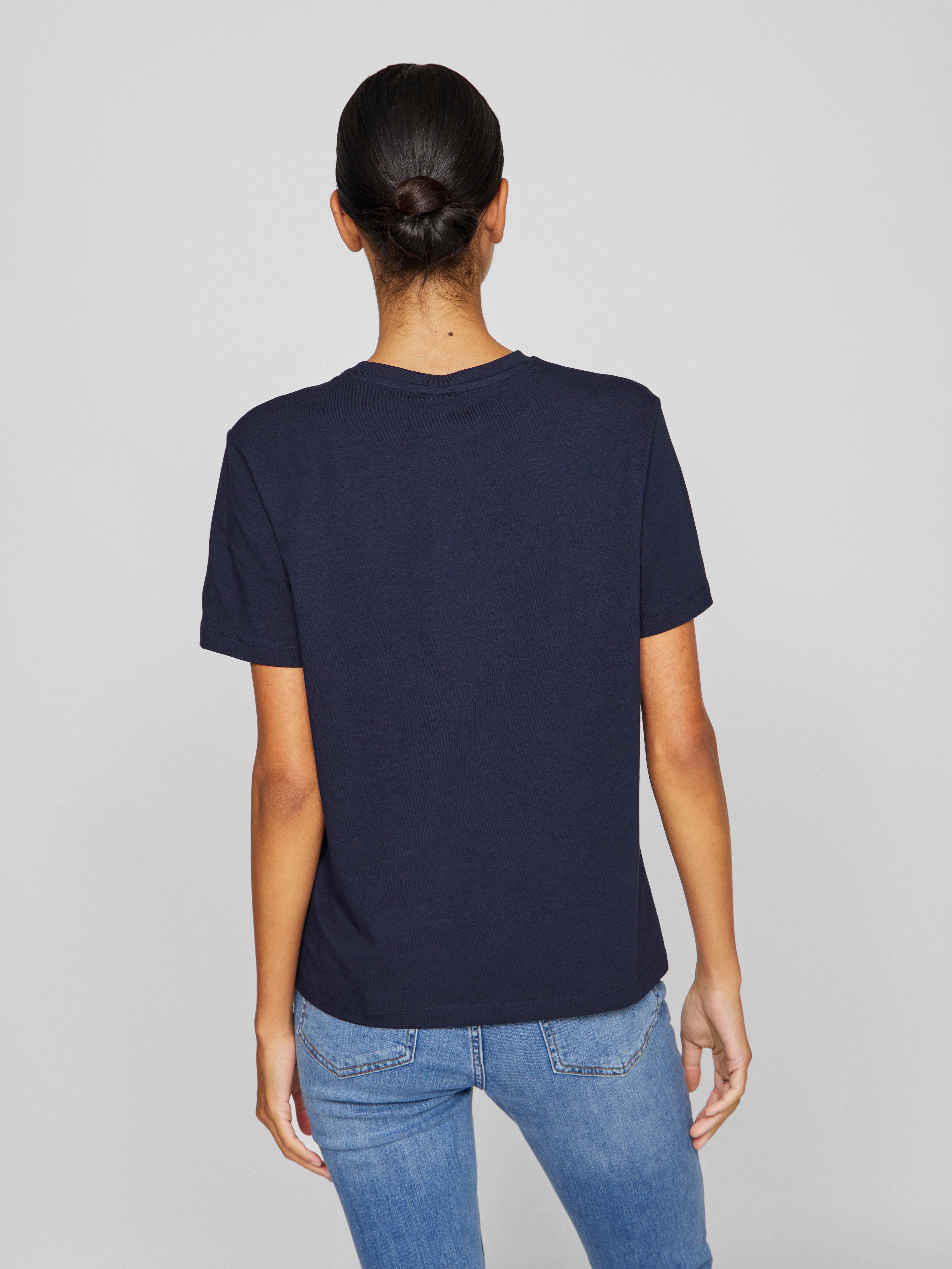 Vila Shirt met korte mouwen VINORA S S T-SHIRT NOOS