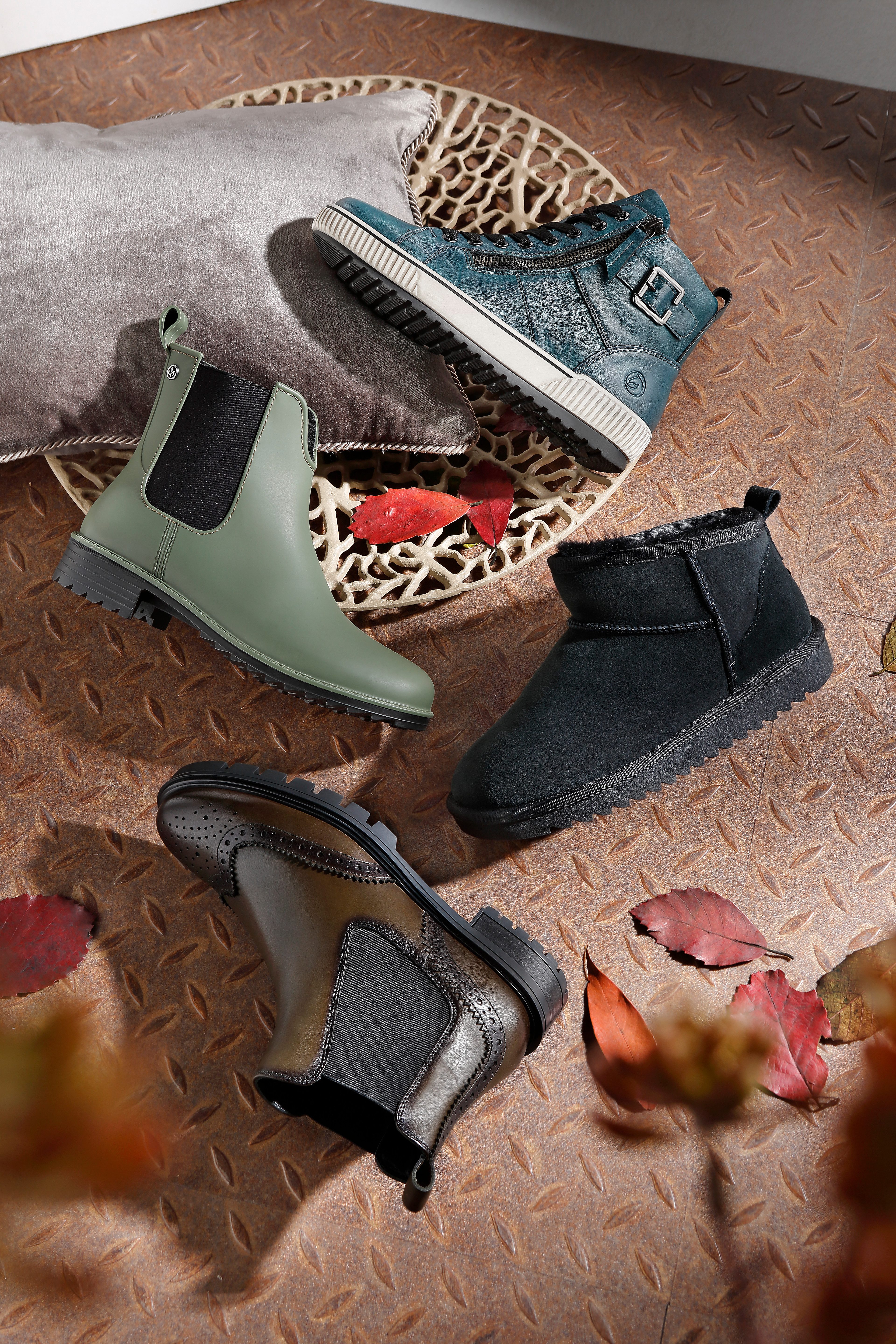 Ara Chelsea-boots Tulsa enkellaars, instaplaarzen met lyra-perforatie, g-breedte (breed)