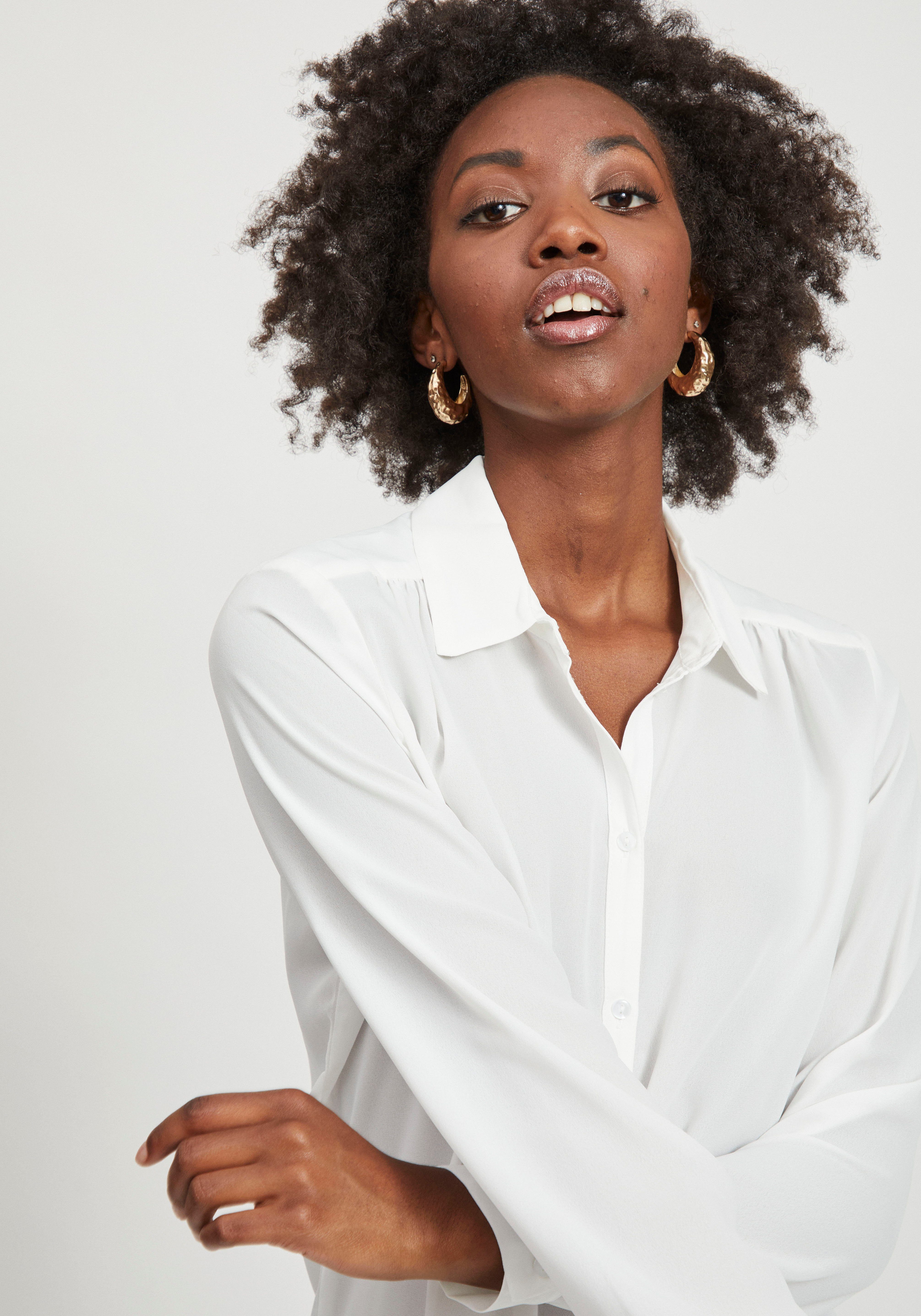 Vila Lange blouse VILUCY TUNIC in tunieklengte