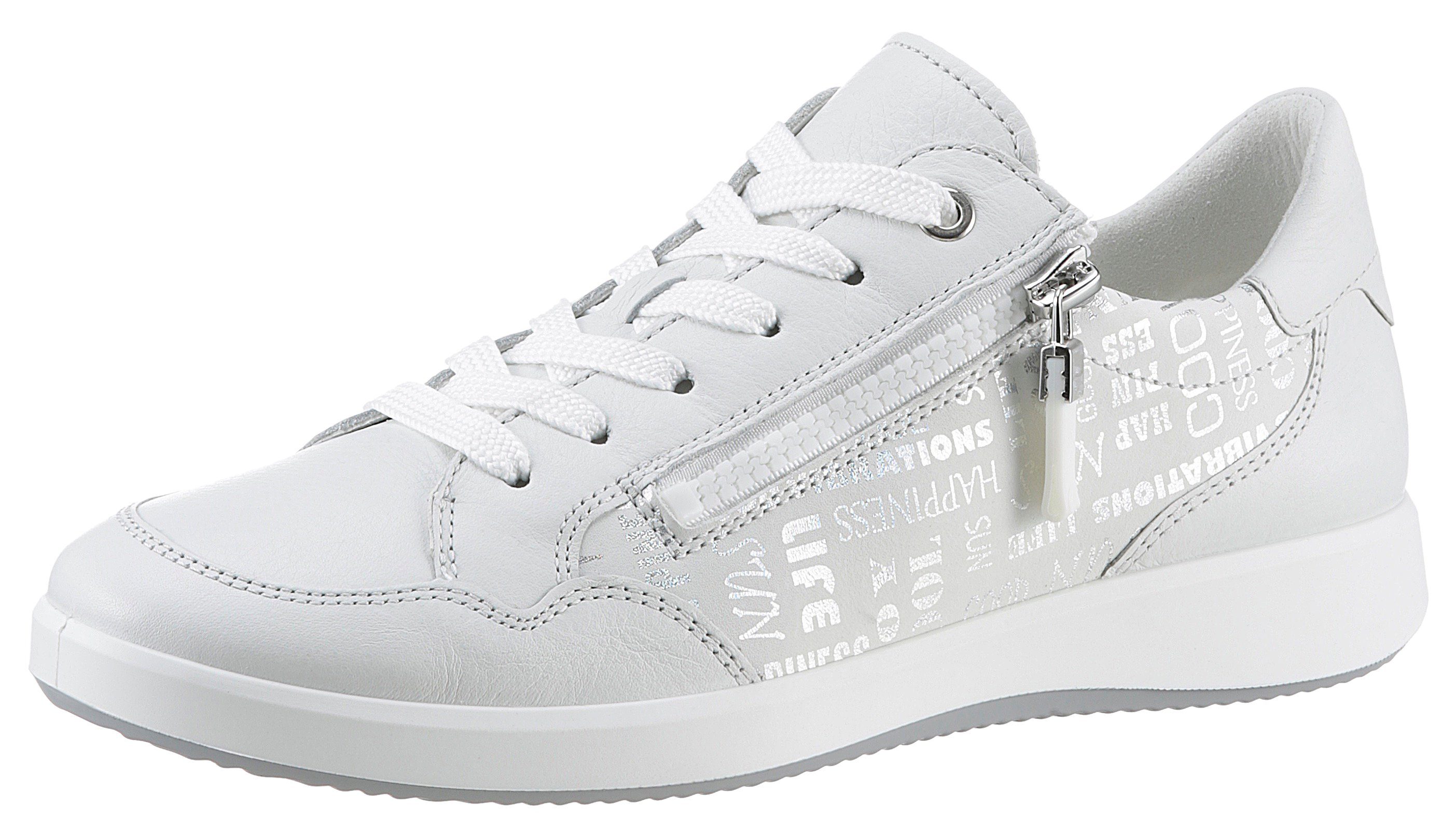 Ara Sneakers Roma met high soft voetbed, vrijetijdsschoen, lage schoen, veterschoen