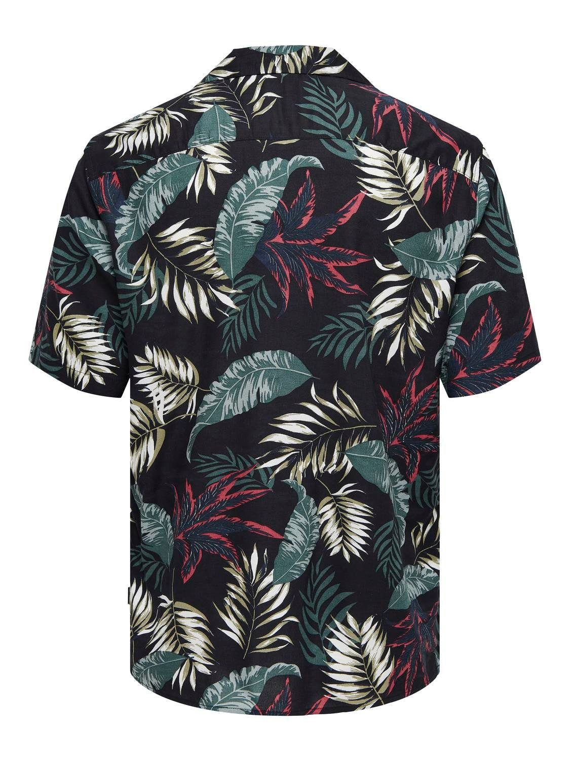 ONLY & SONS Hawaï-overhemd ONSWAYNE LIFE AOP SS VISCOSE SHIRT NOOS
