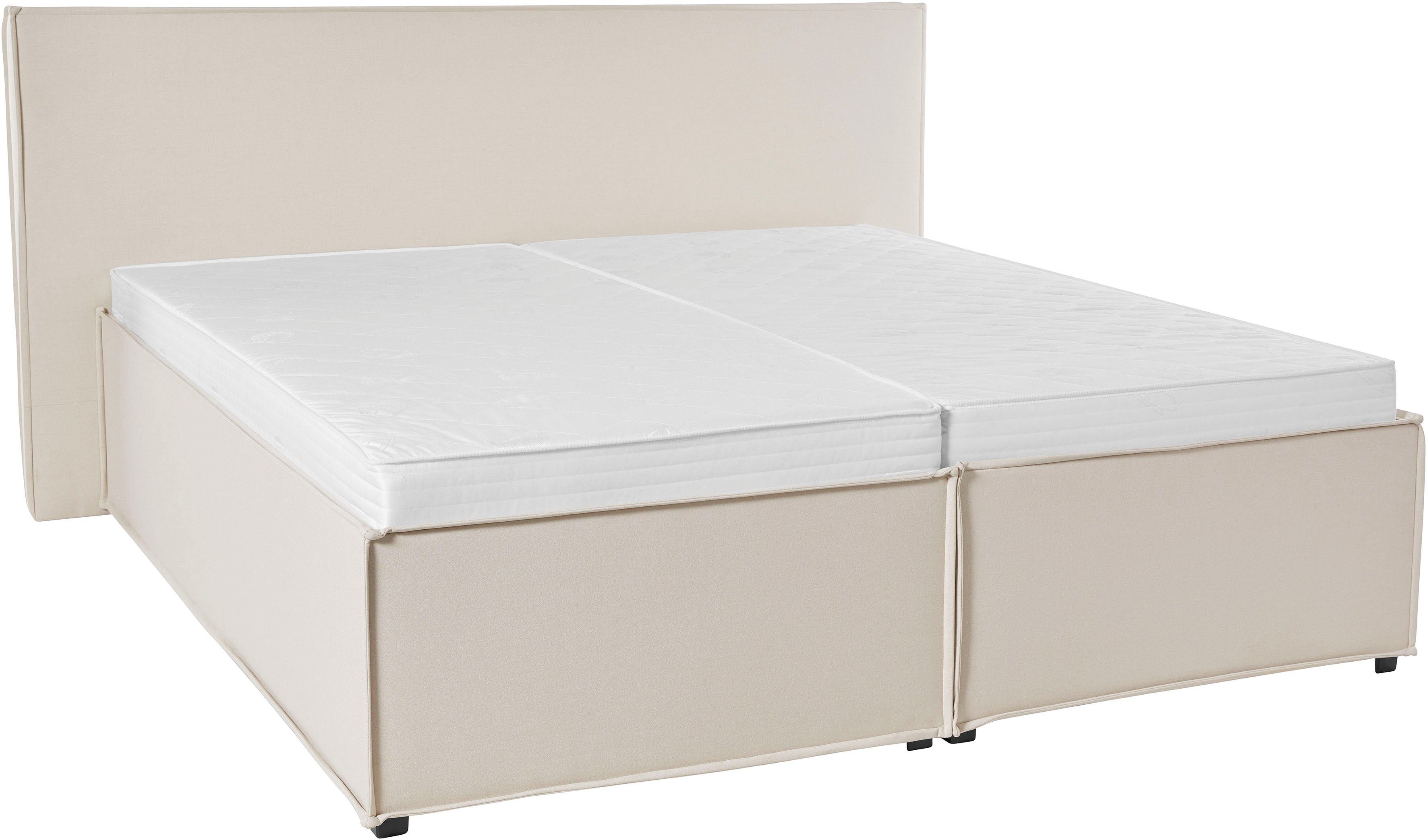 LeGer Home by Lena Gercke Gestoffeerd bed Isaline naar keuze zonder matras of met 3 matrassoorten, hoofdbordhoogte 107 cm