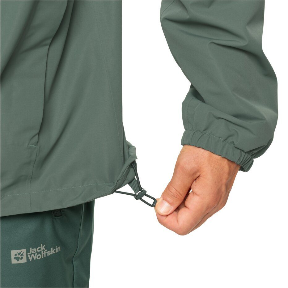 Jack Wolfskin Functioneel jack STORMY POINT 2L JKT M Waterafstotend & winddicht & ademend