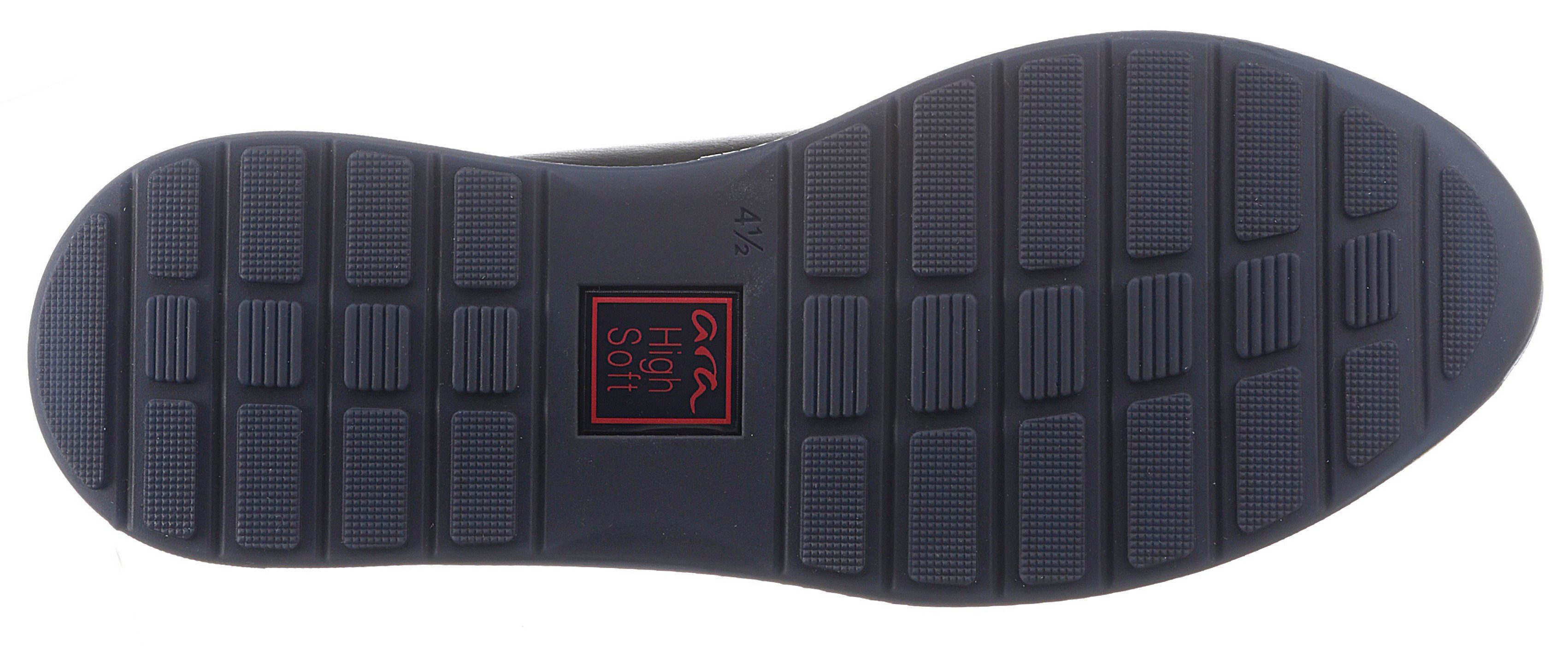 Ara Sneakers OSAKA met rits, g-breedte, vrijetijdsschoen, lage schoen, veterschoen