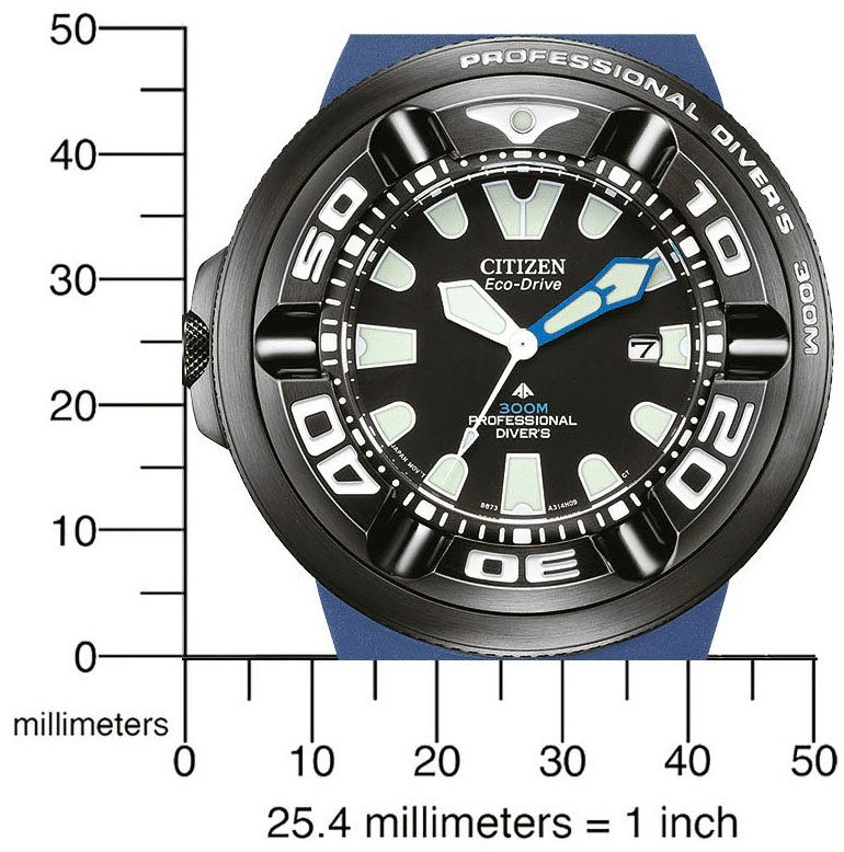 Citizen Duikhorloge Promaster Professional Diver 300 Polshorloge, herenhorloge, solar, tot 30 bar waterdicht, datum