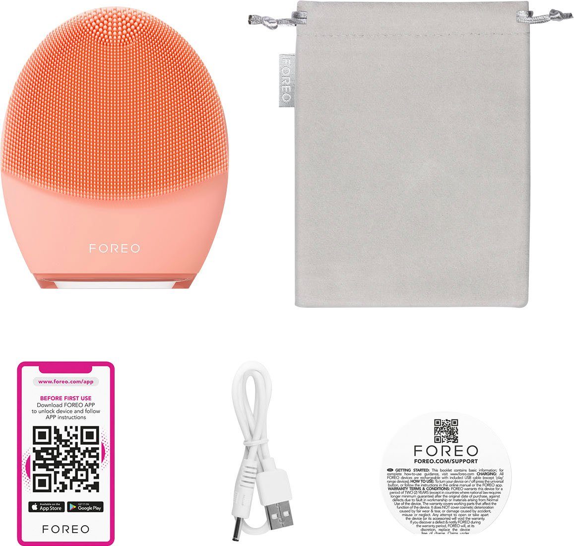FOREO Elektrische gezichtsreinigingsborstel LUNA™ 4 balanced skin