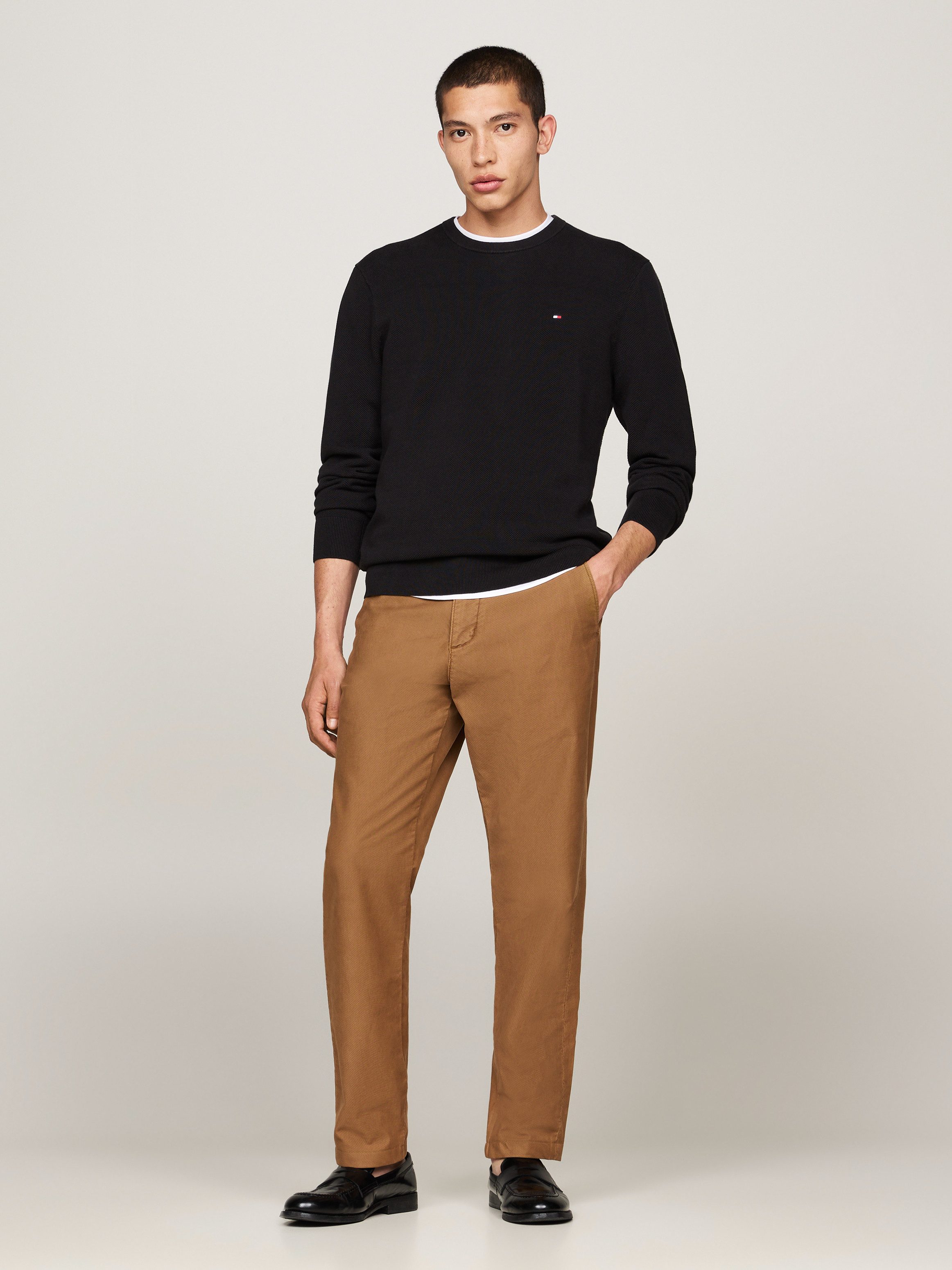 Tommy Hilfiger Trui met ronde hals ESSENTIAL STRUCTURE CREW NECK
