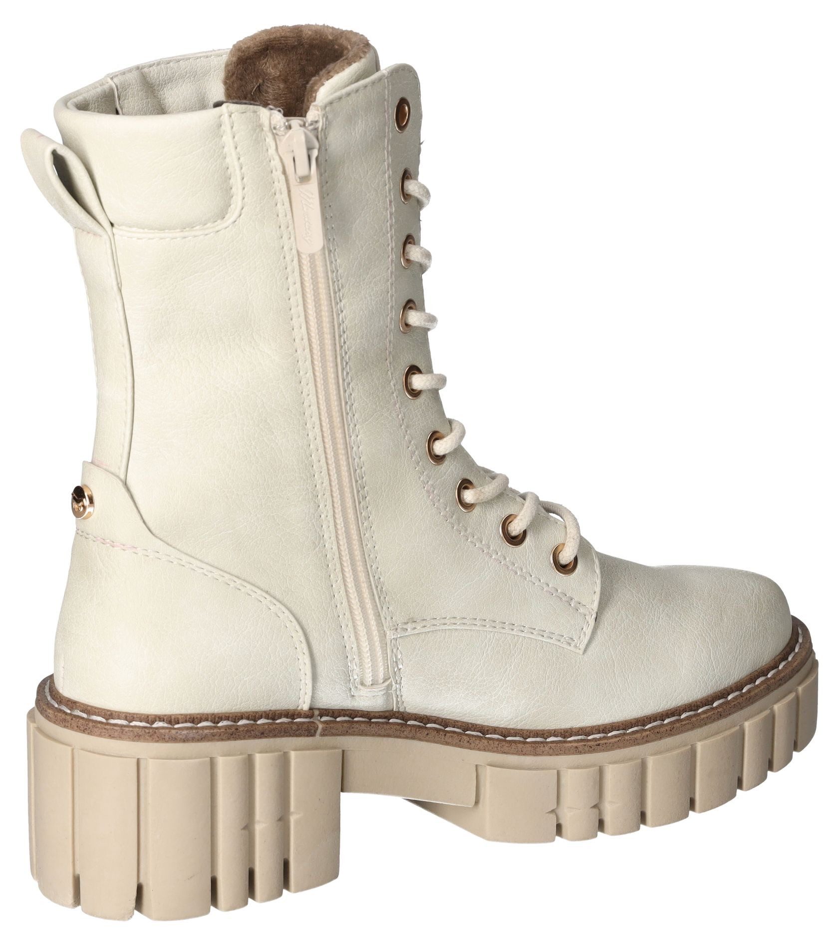 Mustang Shoes Veterschoenen hakken, veterschoenen met sterke profielzool
