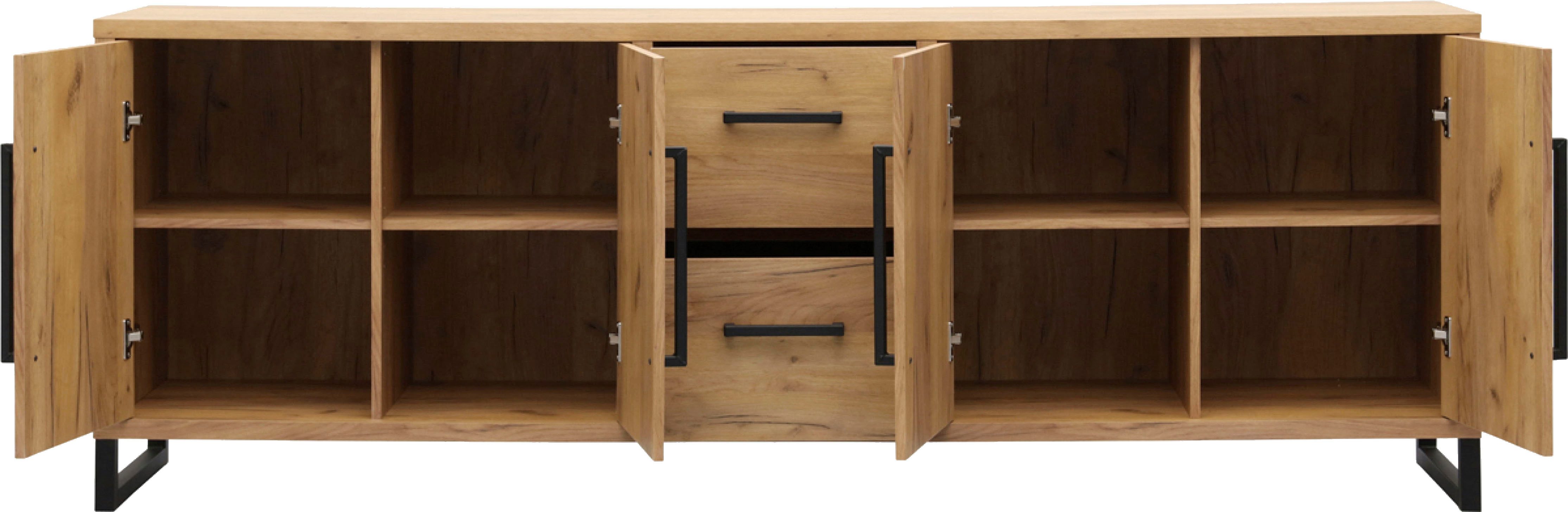 OMG Design Dressoir Ronda met soft-close, met metalen frame
