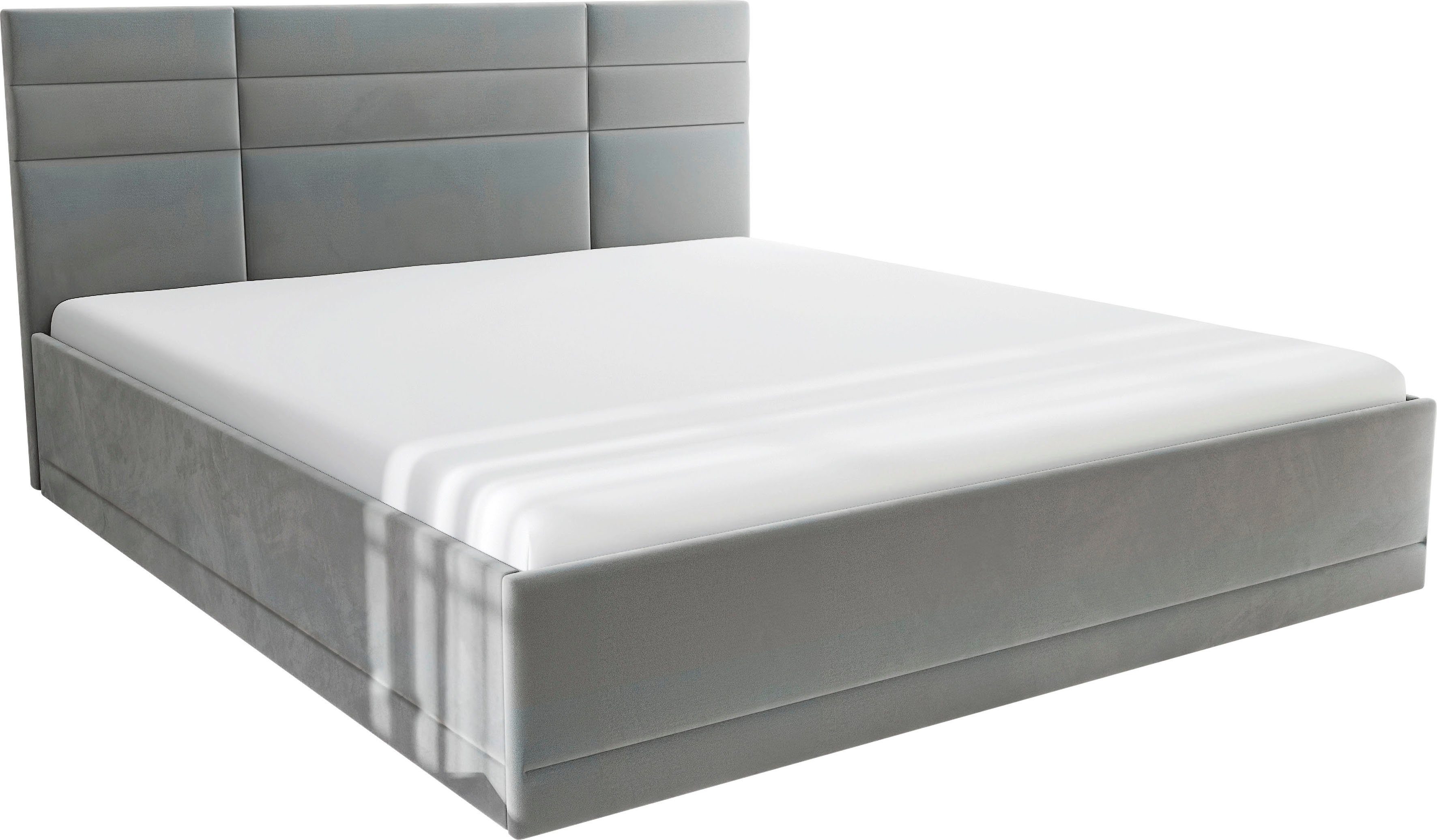 Westfalia Polsterbetten Gestoffeerd bed Praag keuze uit 3 matrastypes, met of zonder bedlade