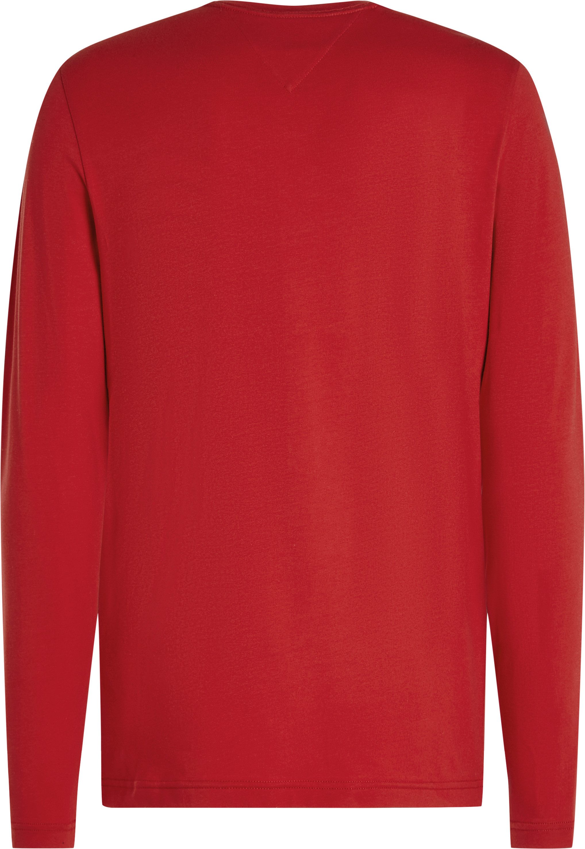 Tommy Hilfiger Shirt met lange mouwen STRETCH SLIM FIT LONG SLEEVE van biologische katoen-stretch