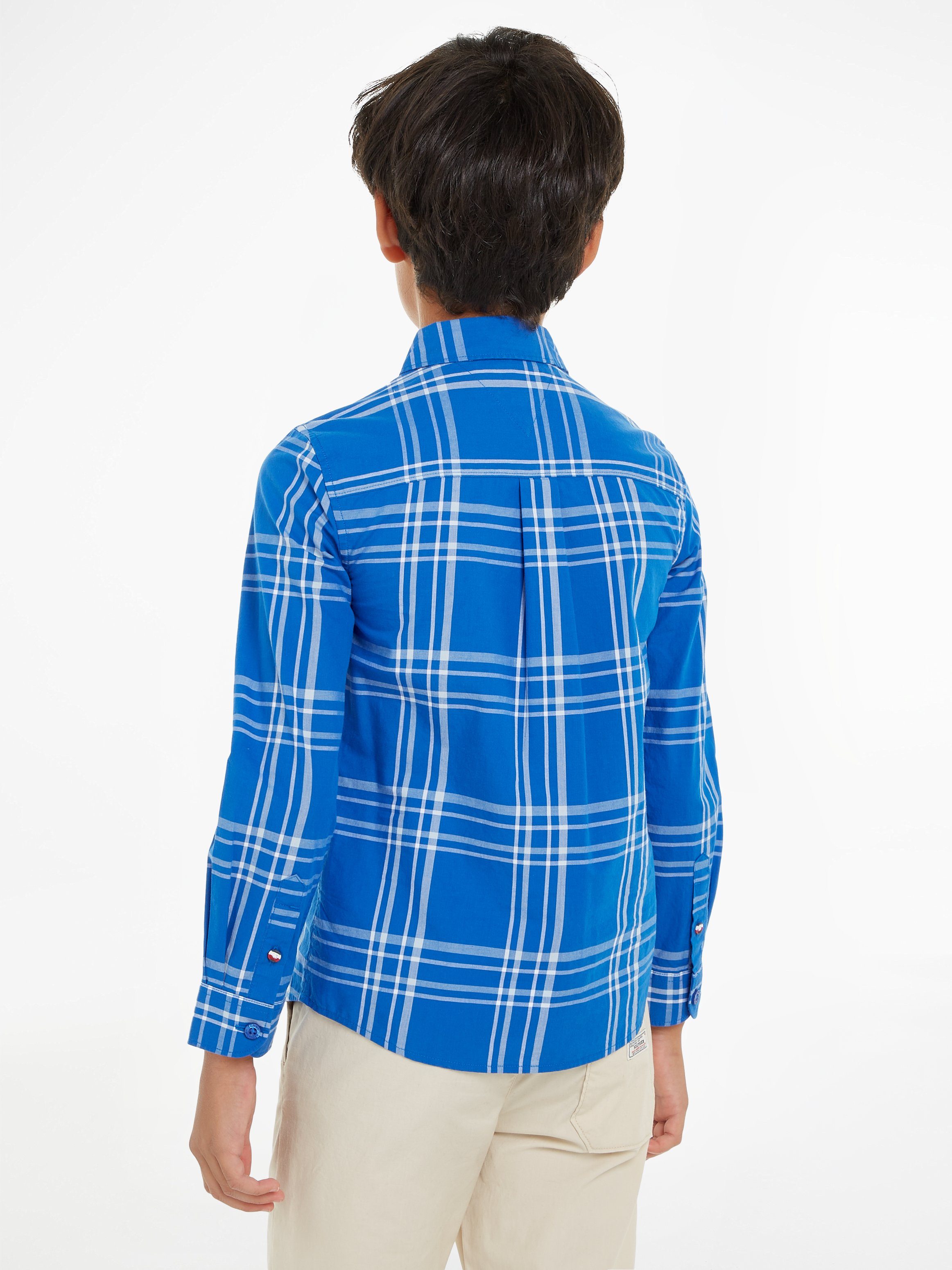 Tommy Hilfiger Overhemd met lange mouwen CHECK SHIRT L/S Kinderen tot 16 jaar