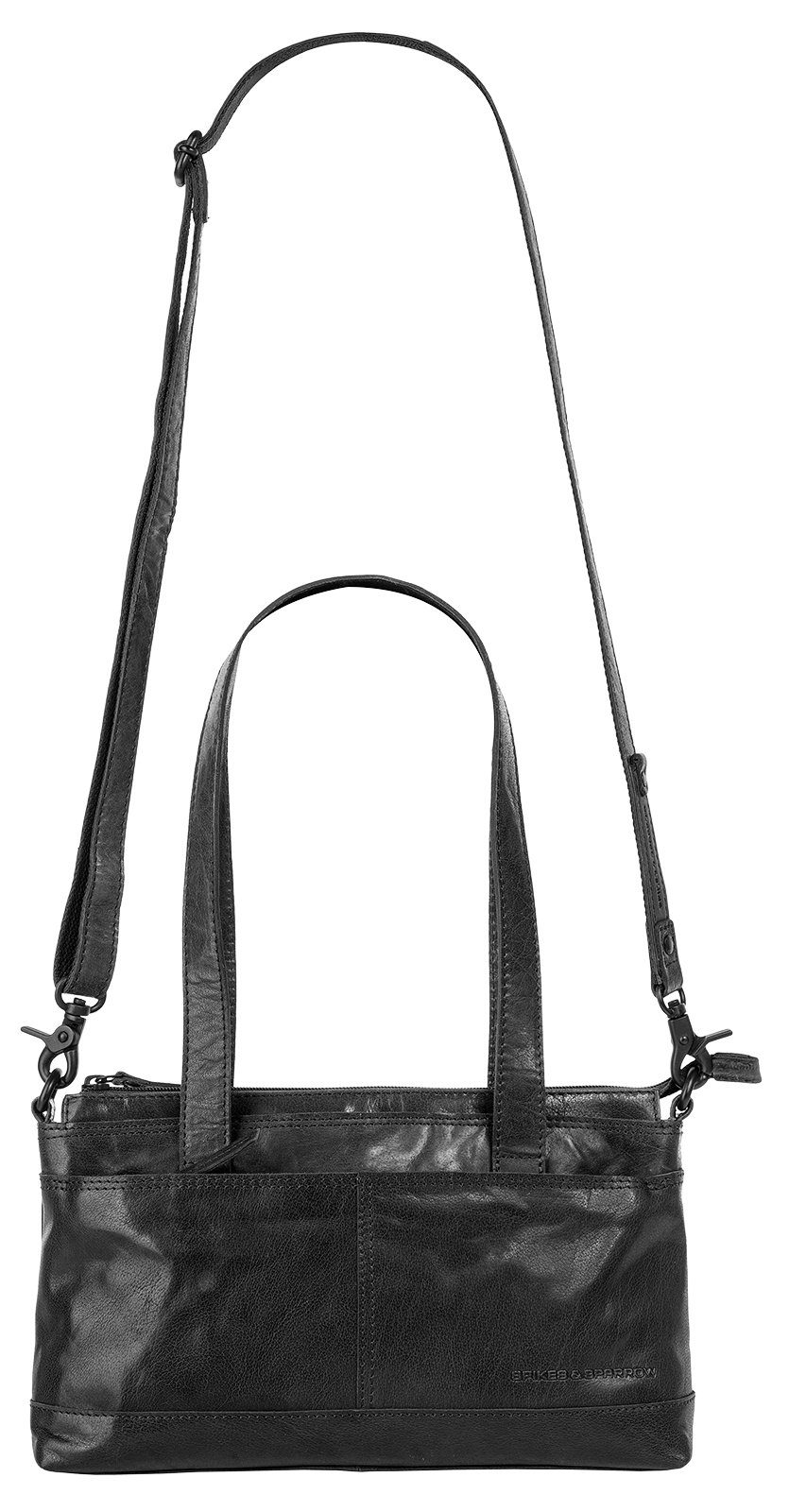 Spikes & Sparrow Tas echt leder