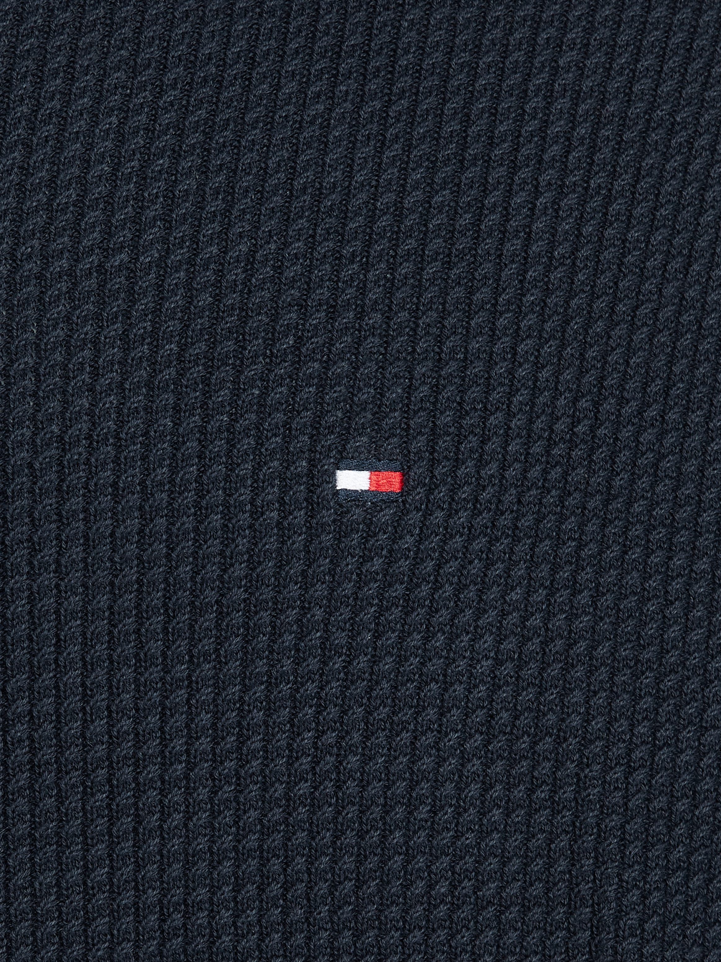 Tommy Hilfiger Vest STRUCTURE BASEBALL ZIP THROUGH