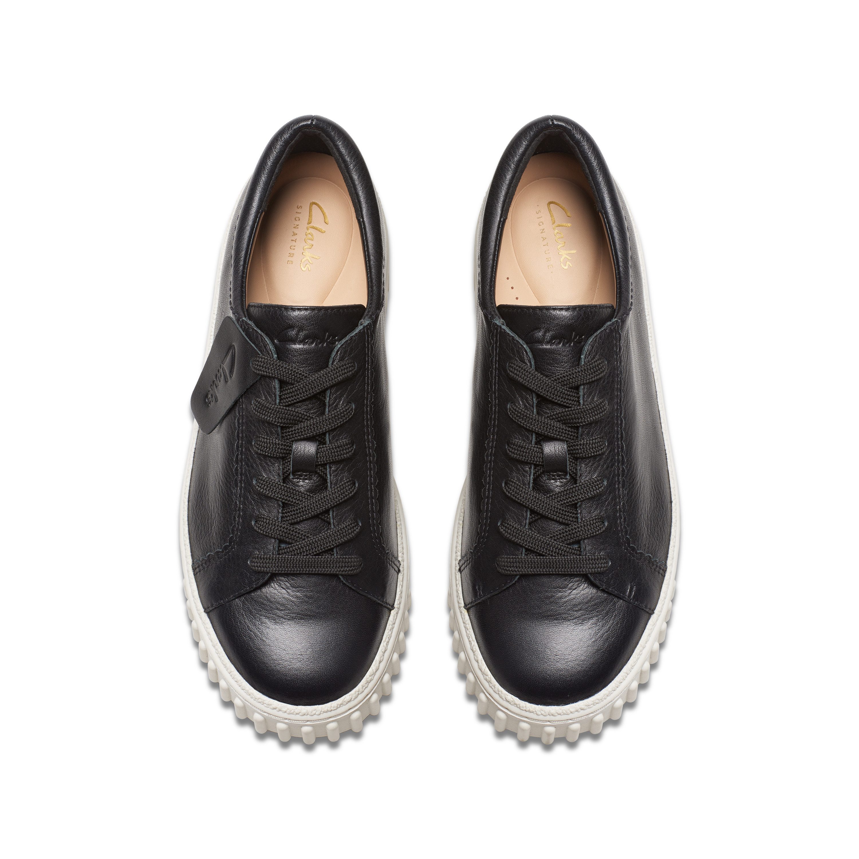 Clarks Veterschoenen Mayhill Walk , sneaker, plateausneaker met modieuze loopzool