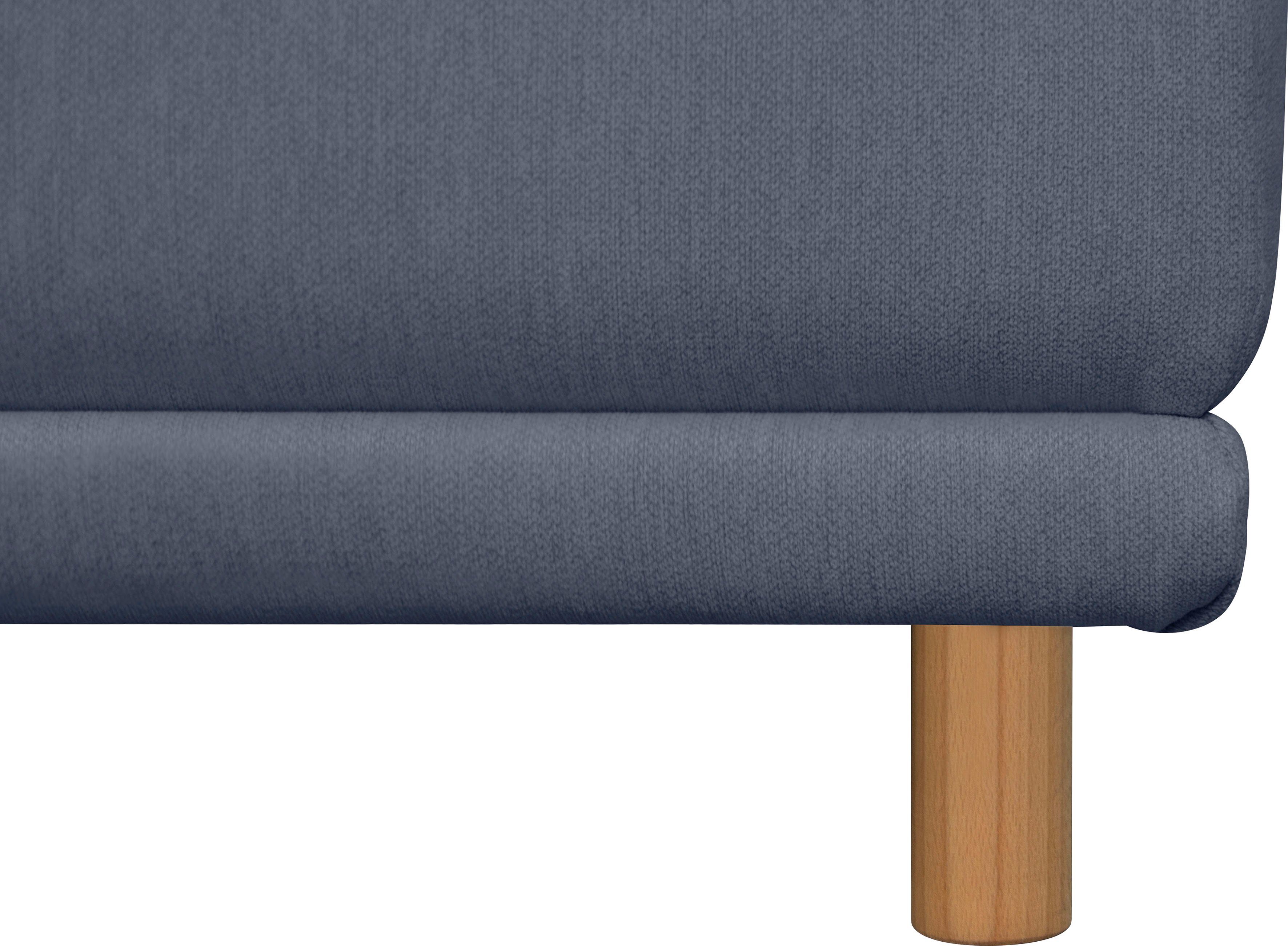 andas Loveseat Maroon stoel in een scandinavisch design, met losse kussens (set)