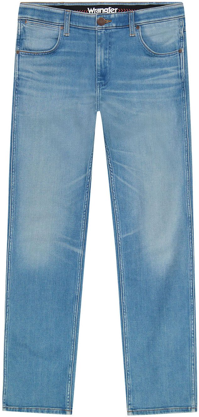 Wrangler Straight jeans GREENSBORO FREE TO STRETCH Vrij om te rekken materiaal