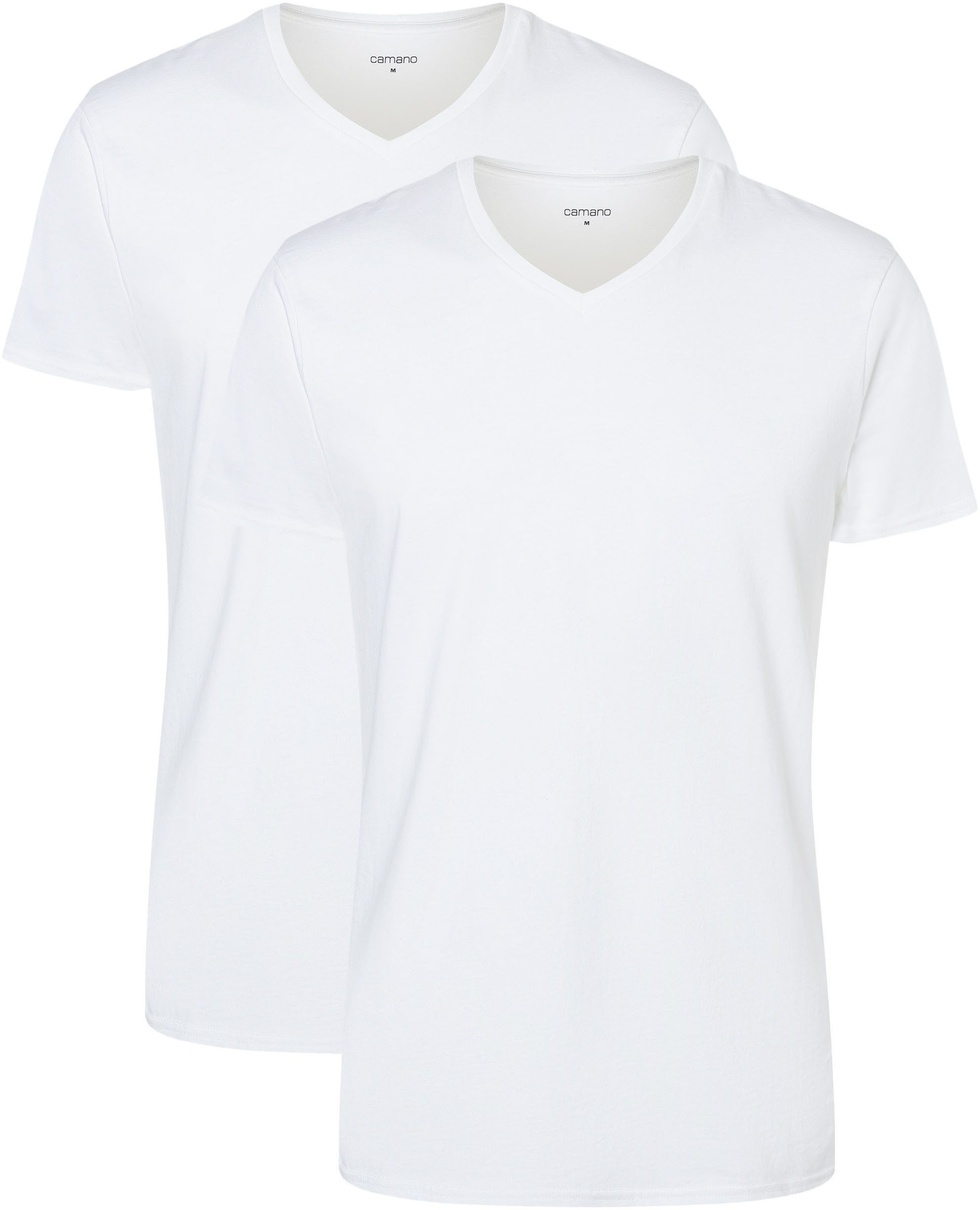 Camano T-shirt met v-hals (Set van 2)