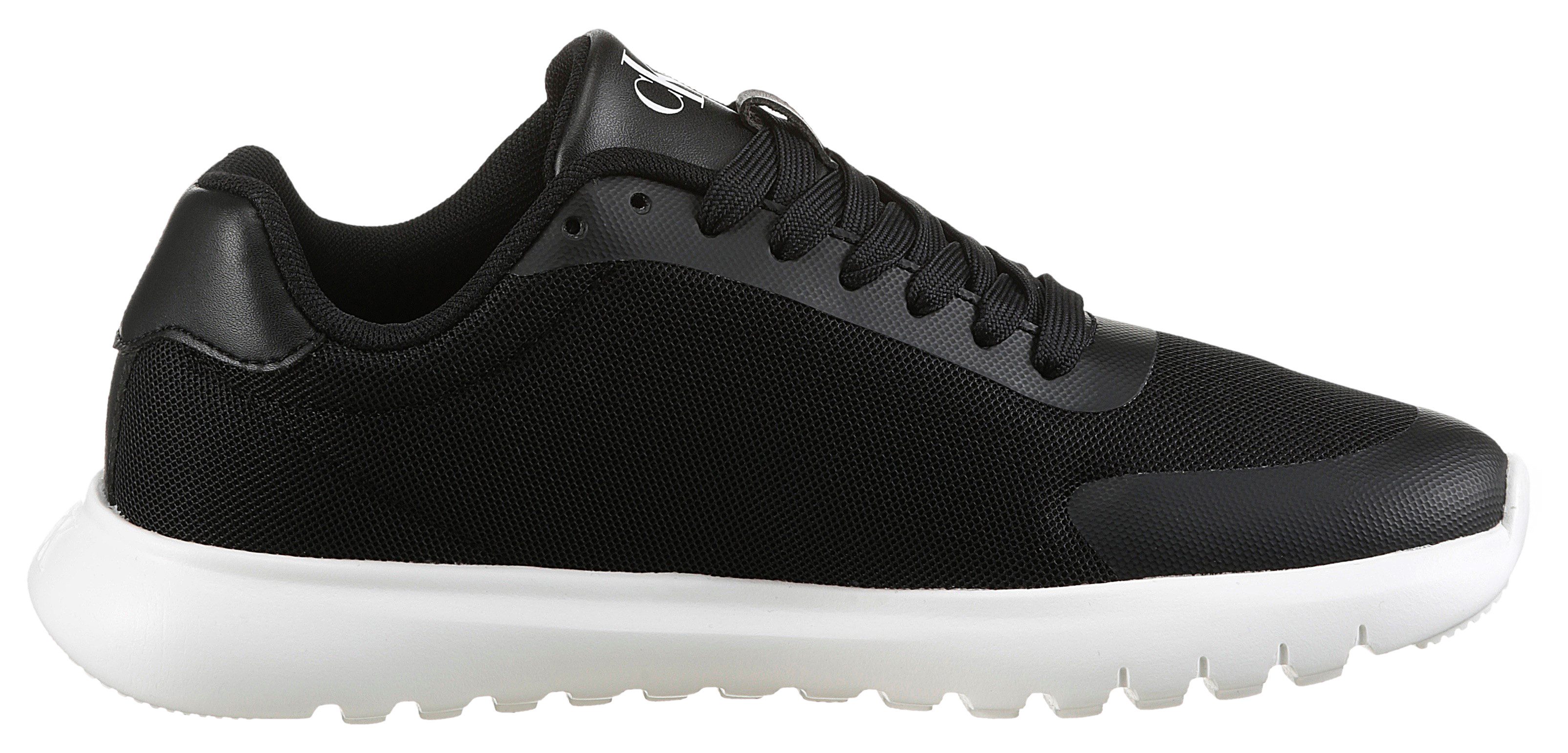 Calvin Klein Sneakers met sleehak 3 EVA RUNNER MESH WN , vrijetijdsschoen, lage schoen, veterschoen met logo-opdruk