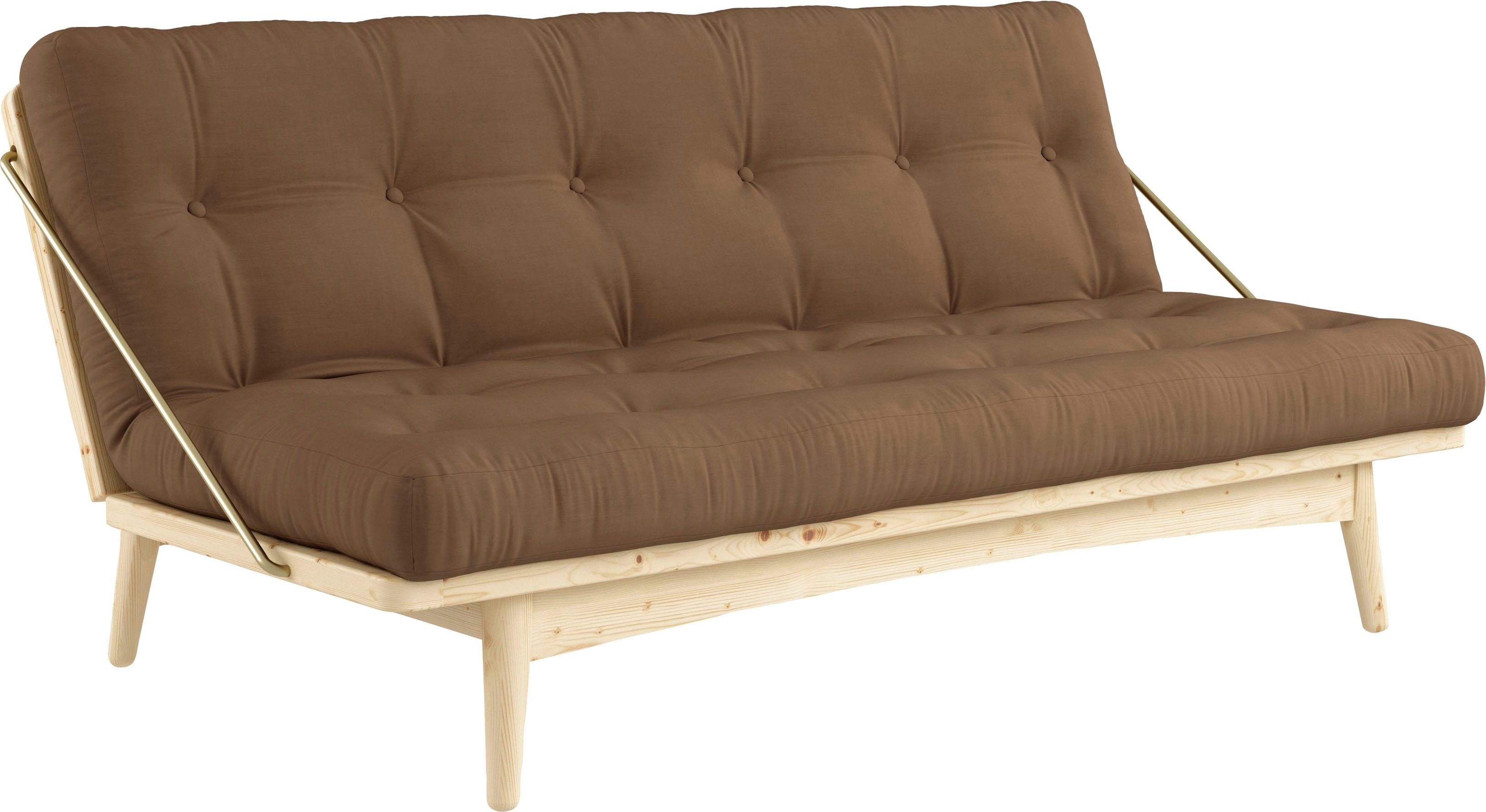 Karup Slaapbank FOLK van massief grenenhout, incl. futonmatras