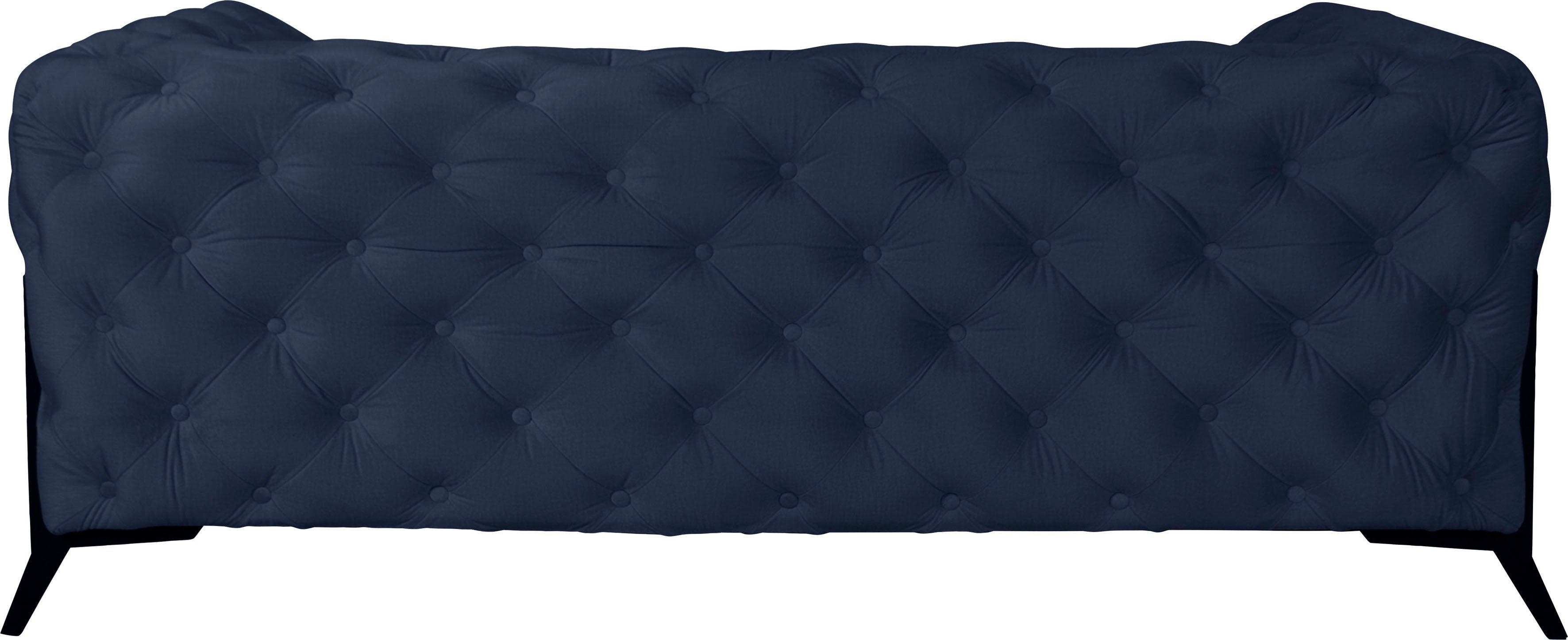 Leonique Chesterfield-bank Amaury luxueuze capitonnage, moderne chesterfield look, kleur van de poten ter keuze
